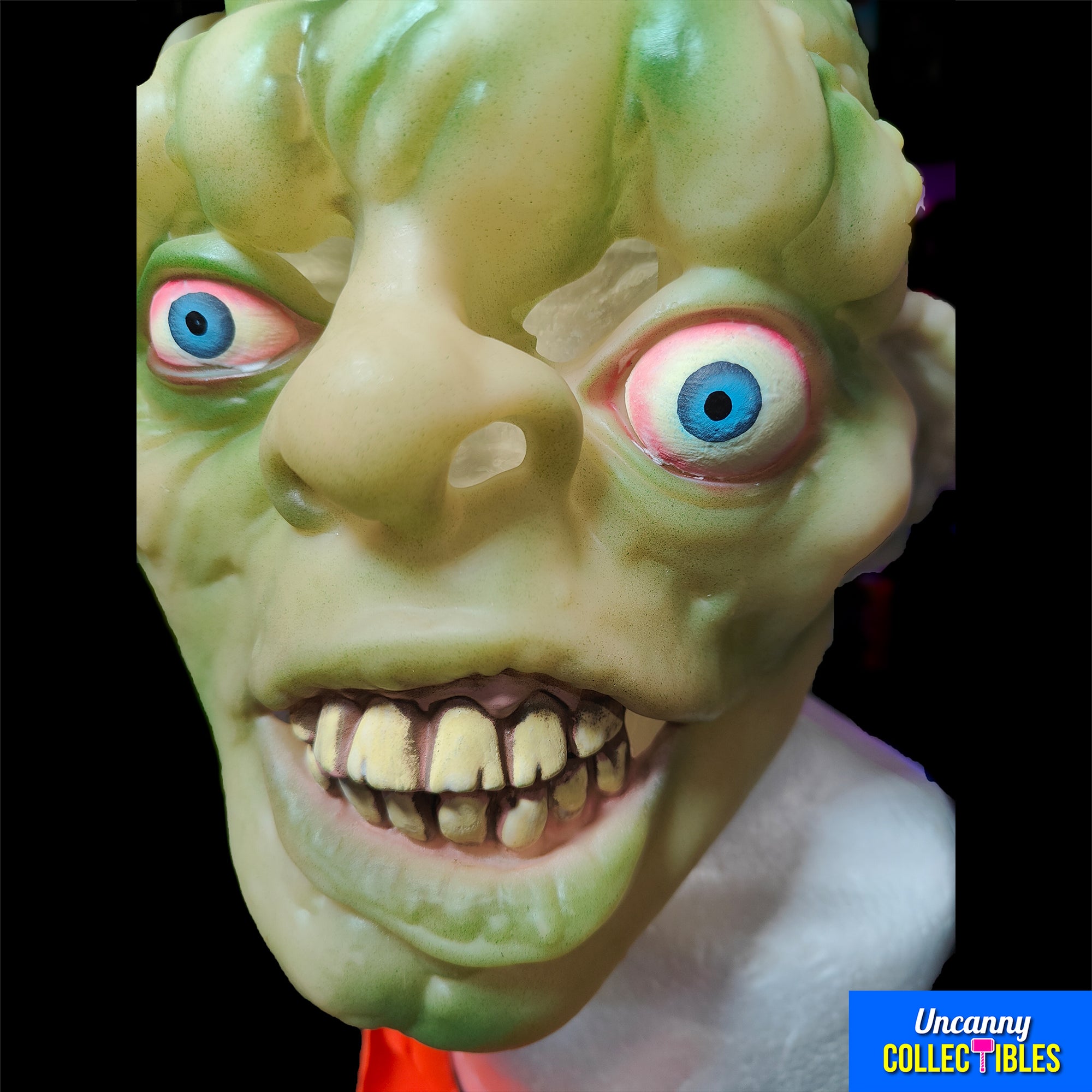 Toxic Crusaders Toxie Glow In The Dark Trick or Treat Studios Full Head Mask