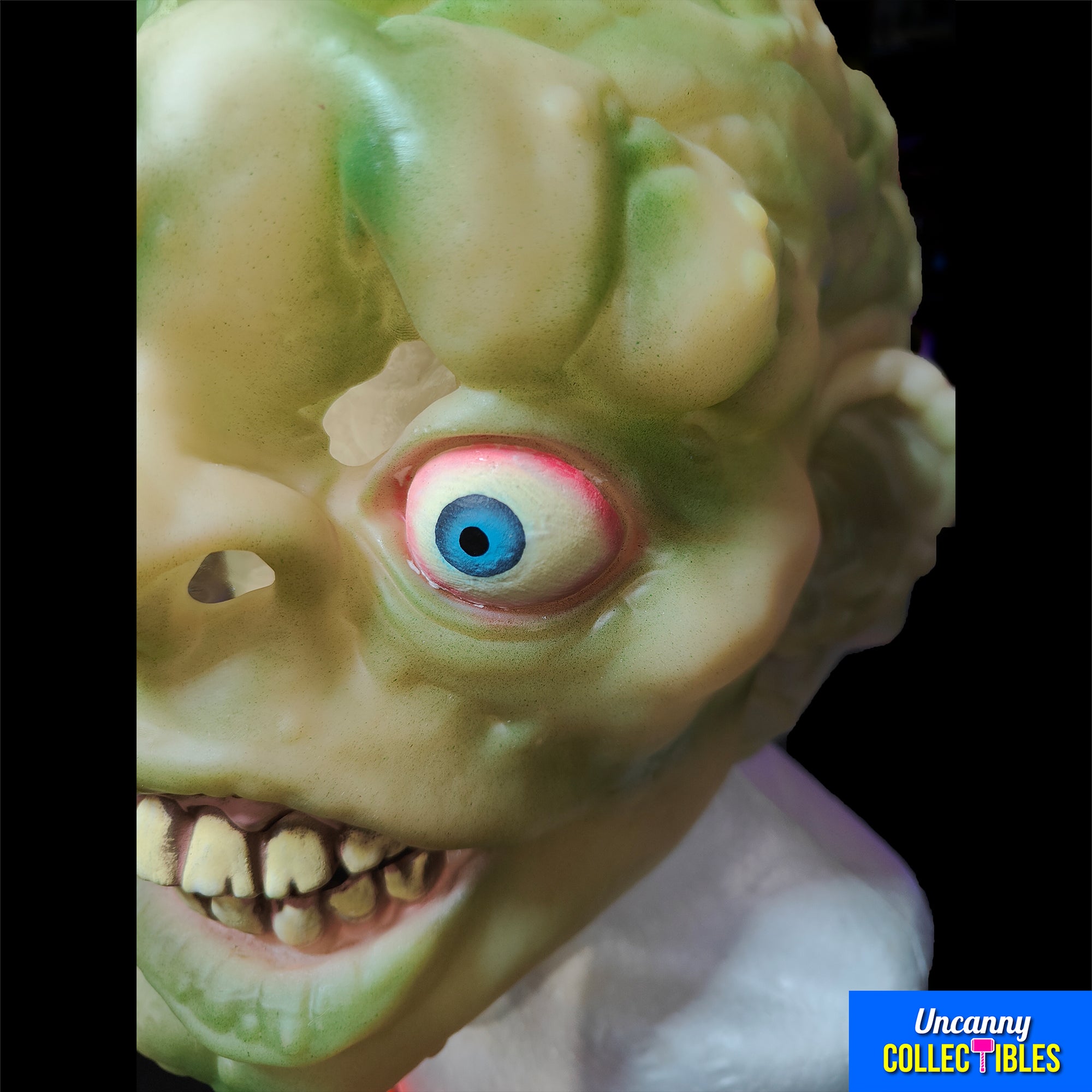 Toxic Crusaders Toxie Glow In The Dark Trick or Treat Studios Full Head Mask