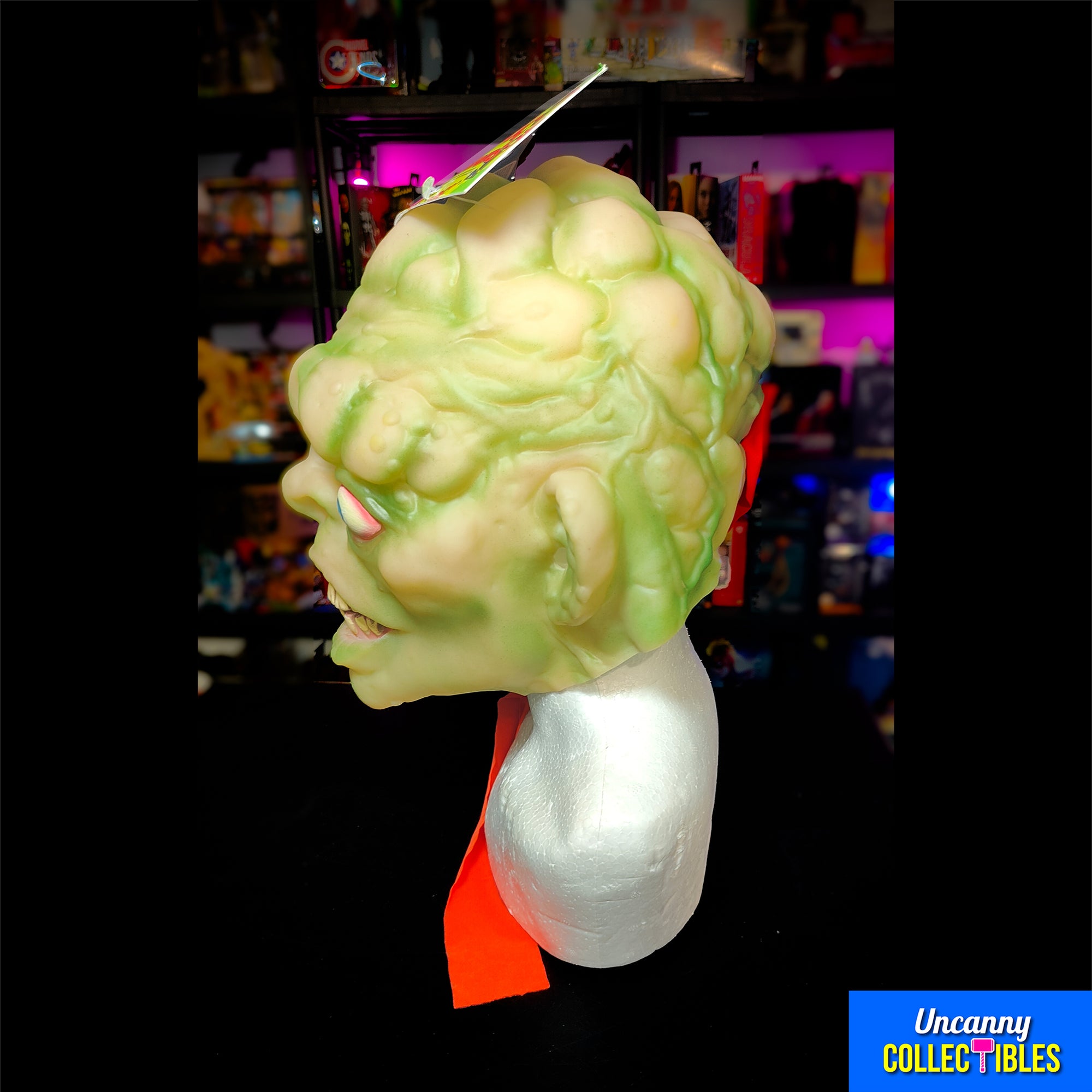 Toxic Crusaders Toxie Glow In The Dark Trick or Treat Studios Full Head Mask