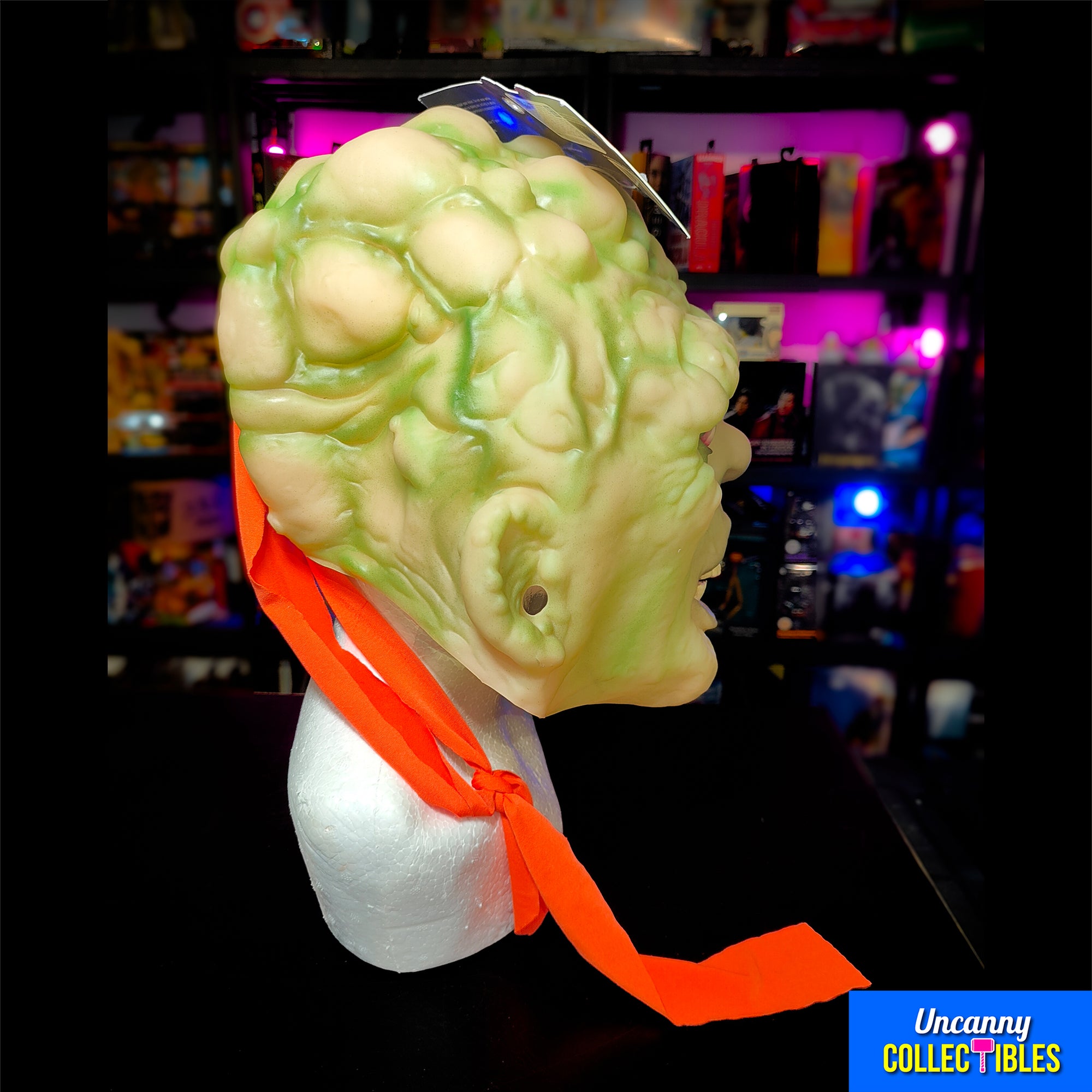 Toxic Crusaders Toxie Glow In The Dark Trick or Treat Studios Full Head Mask