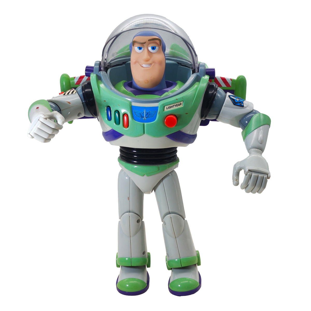 Toy Story Buzz Lightyear Ultimate Talking Thinkway Toys Action Figure 1995, 30cm, pre-owned