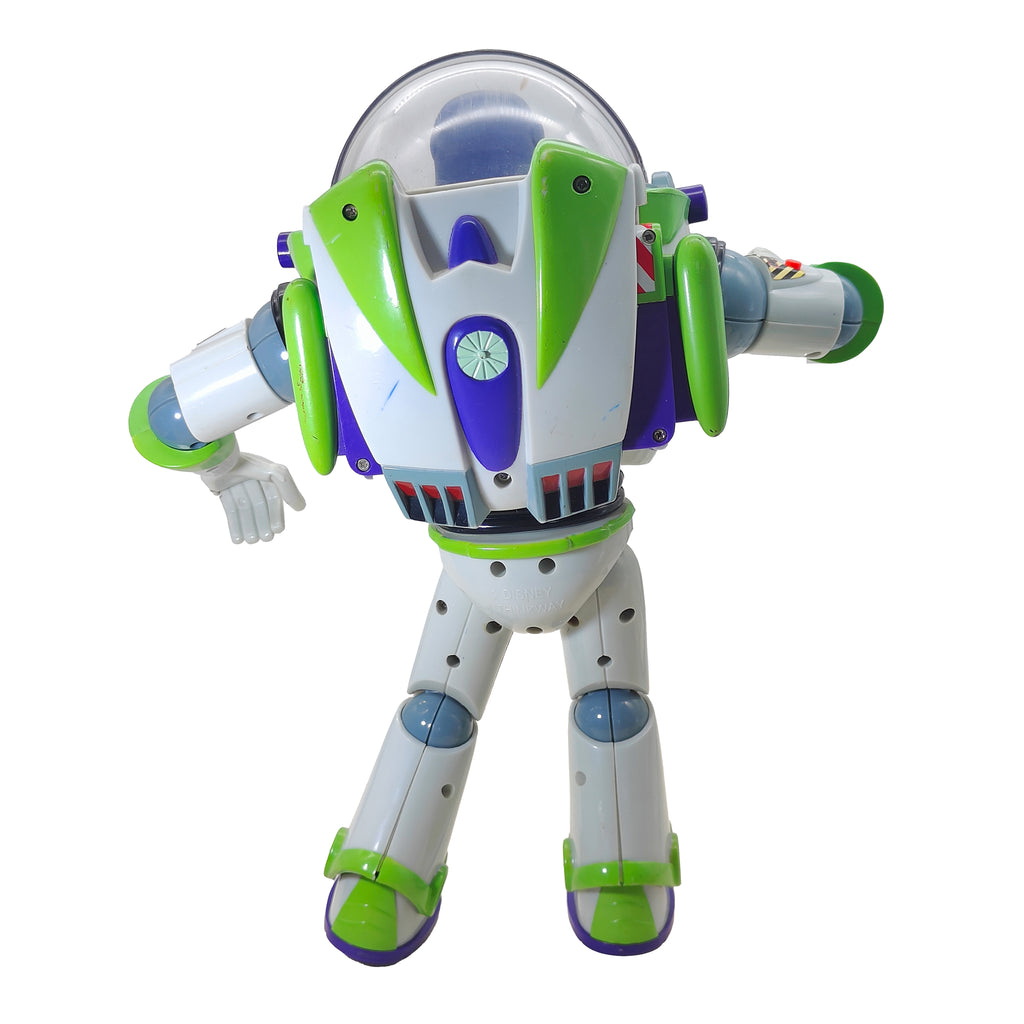 Toy Story Buzz Lightyear Ultimate Talking Thinkway Toys Action Figure 1995 - photo 14 of 15