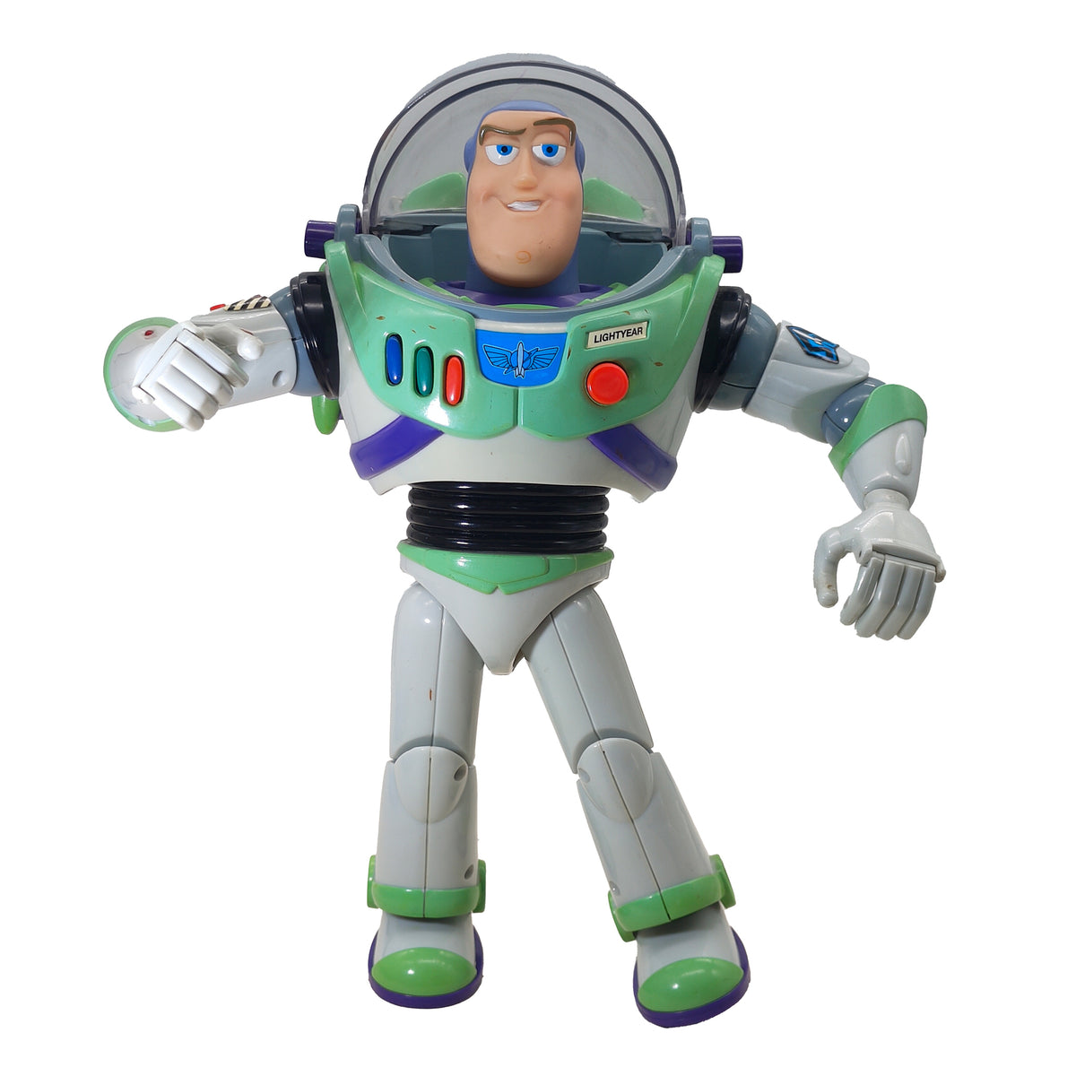 Toy Story Buzz Lightyear Ultimate Talking Thinkway Toys Action Figure 1995 - photo 6 of 15