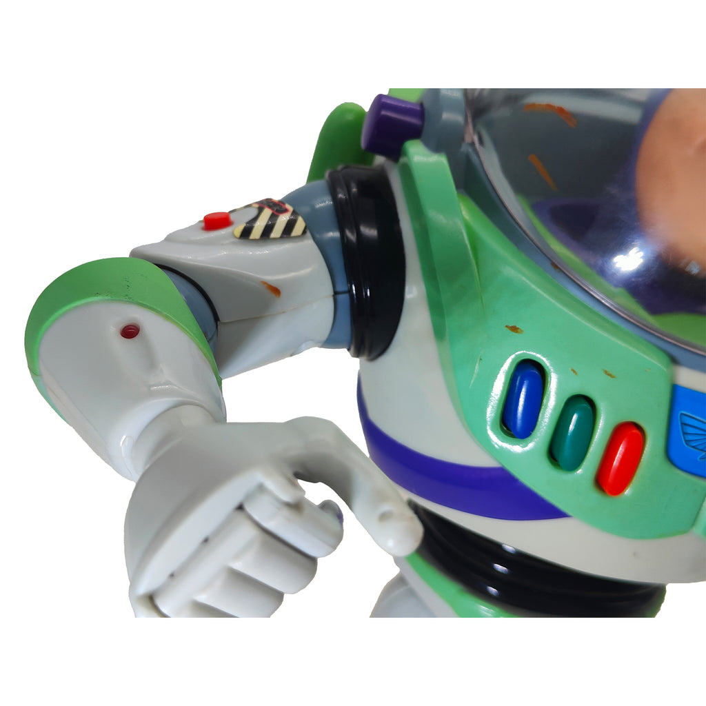 Toy Story Buzz Lightyear Ultimate Talking Thinkway Toys Action Figure 1995 - photo 8 of 15