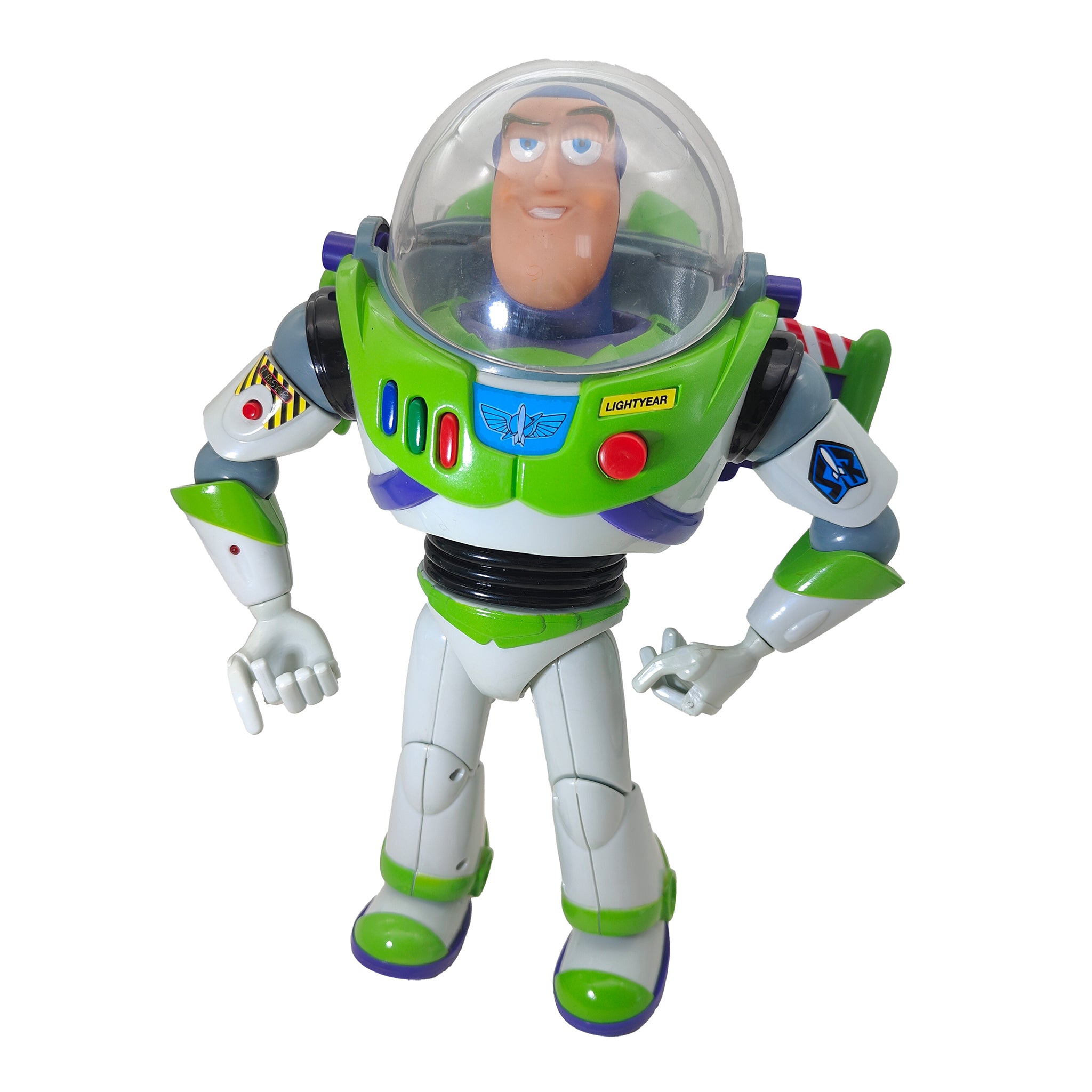 Toy Story Buzz Lightyear Ultimate Talking Thinkway Toys Action Figure 1995 30cm – Movie Icons & Heroes, Thinkway Toys, 30 cm, 1995, pre-owned collector piece, Uncanny Collectibles Dublin Ireland