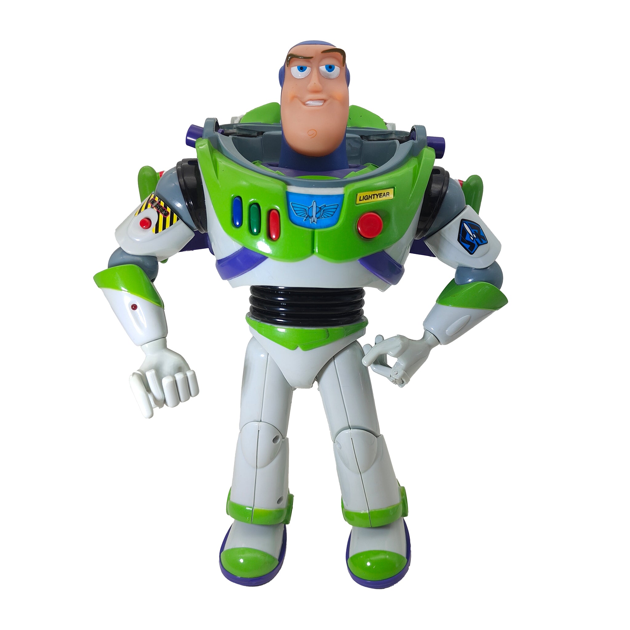 Toy Story Buzz Lightyear Ultimate Talking Thinkway Toys Action Figure 1995 30cm – Movie Icons & Heroes, Thinkway Toys, 30 cm, 1995, pre-owned collector piece, Uncanny Collectibles Dublin Ireland