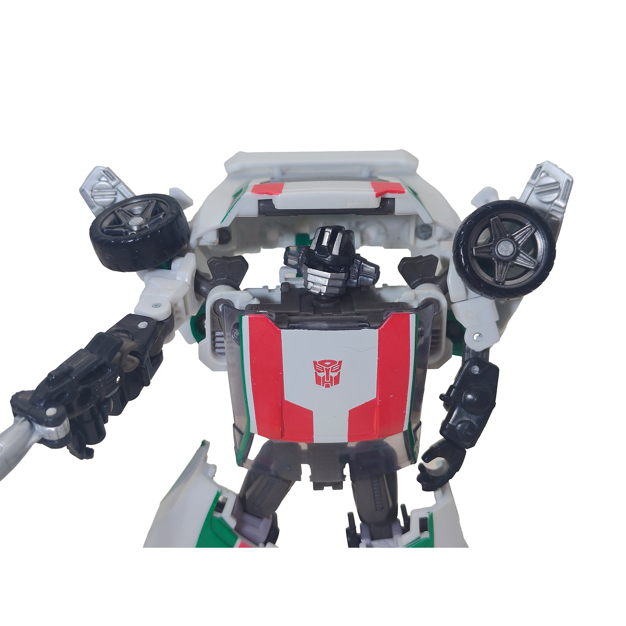 Transformers Generations Autobot Wheeljack Deluxe Class – Transformers, Hasbro, 14 cm, pre-owned collector piece, Uncanny Collectibles Dublin Ireland