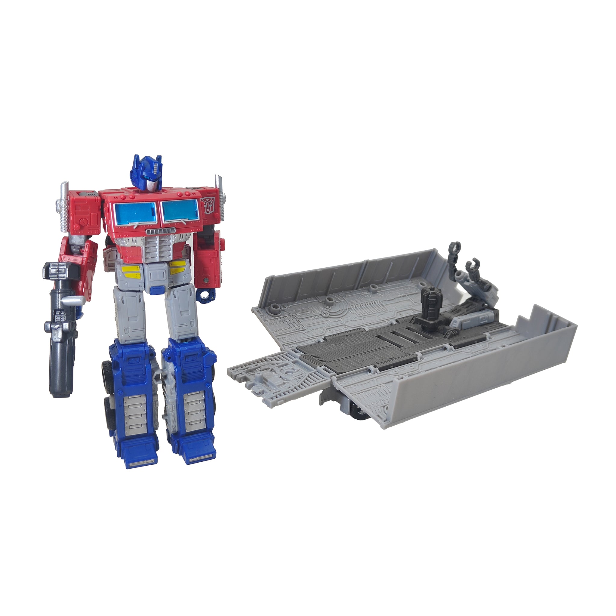Transformers Generations Earthrise War for Cybertron Optimus Prime Leader Class – Transformers, Hasbro, 18 cm, pre-owned collector piece, Uncanny Collectibles Dublin Ireland