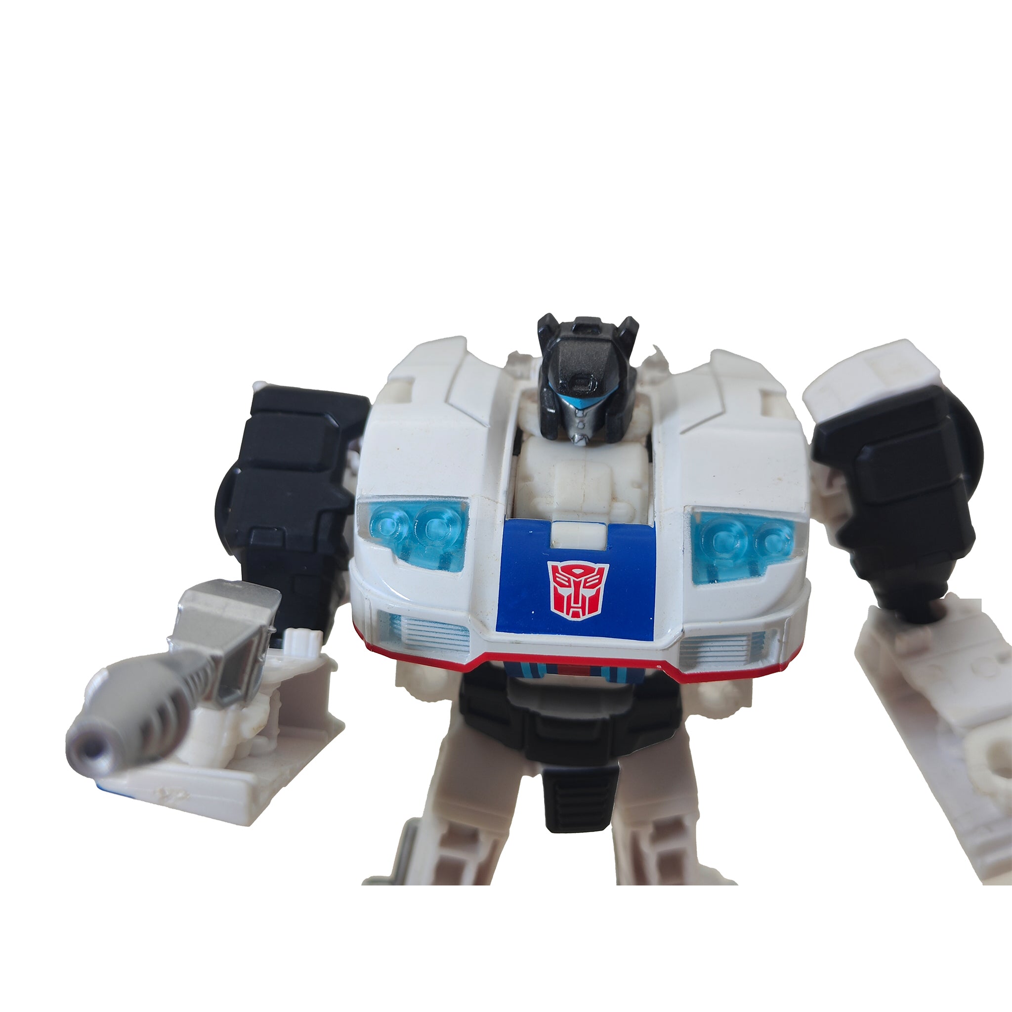 Transformers Generations Power of the Primes Autobot Jazz Deluxe Class – Transformers, Hasbro, 14 cm, pre-owned collector piece, Uncanny Collectibles Dublin Ireland