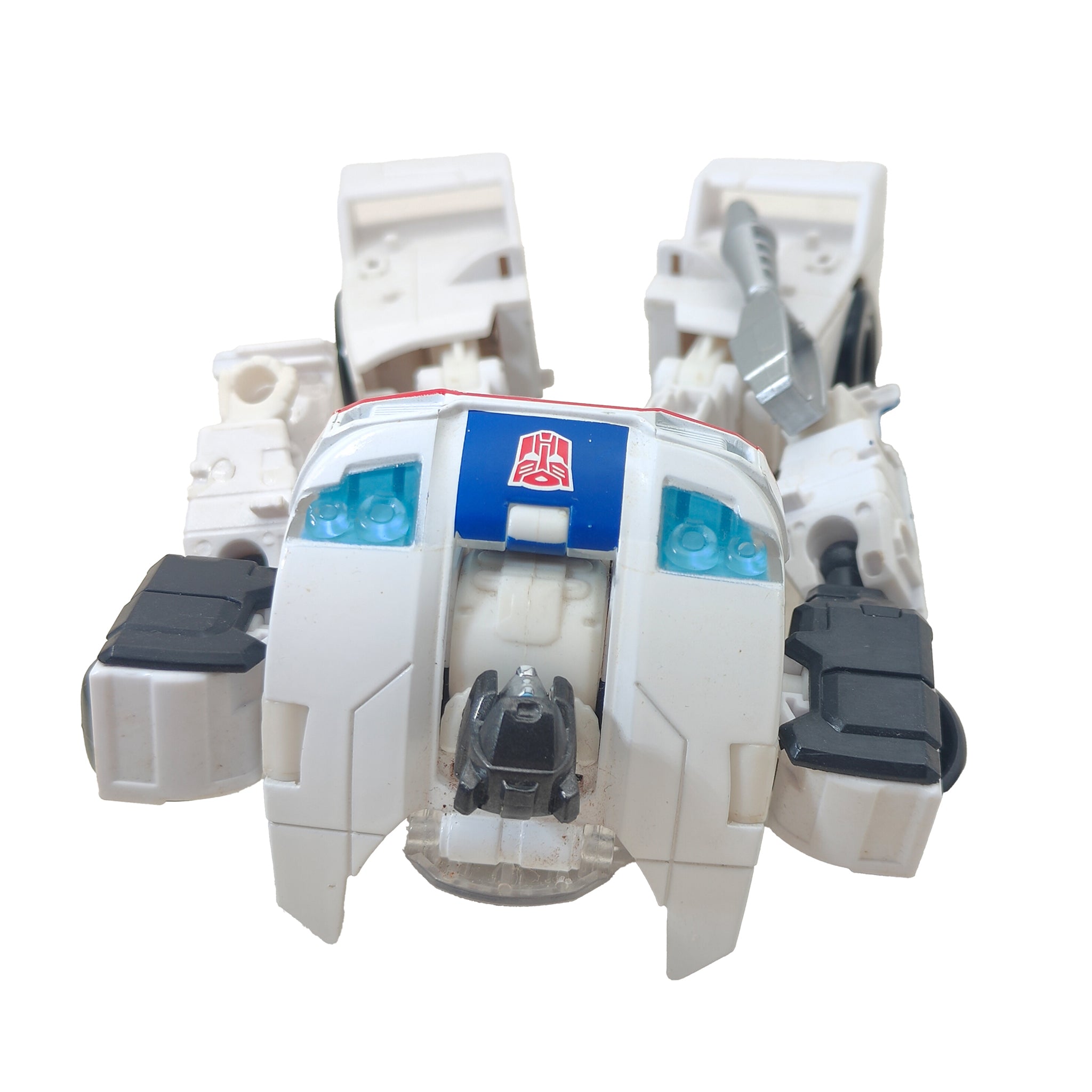 Transformers Generations Power of the Primes Autobot Jazz Deluxe Class – Transformers, Hasbro, 14 cm, pre-owned collector piece, Uncanny Collectibles Dublin Ireland