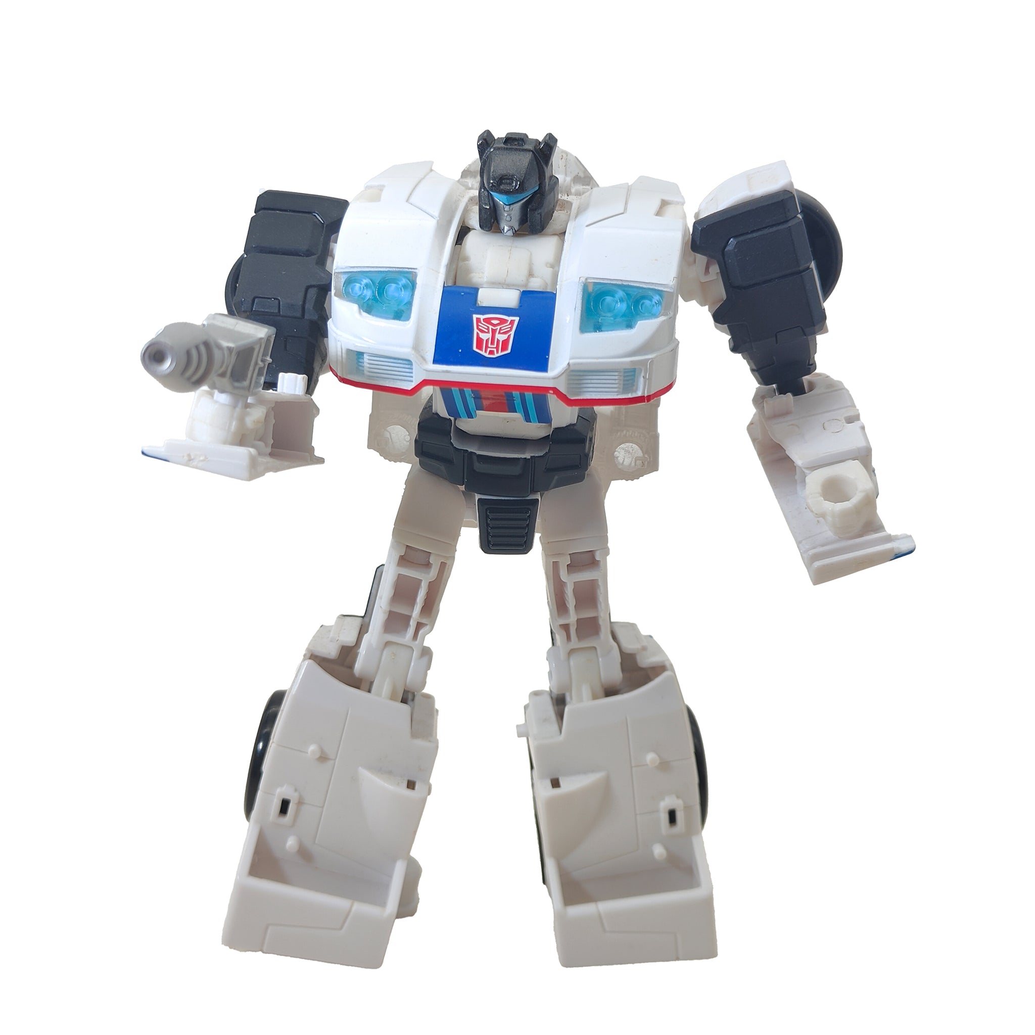 Transformers Generations Power of the Primes Autobot Jazz Deluxe Class – Transformers, Hasbro, 14 cm, pre-owned collector piece, Uncanny Collectibles Dublin Ireland