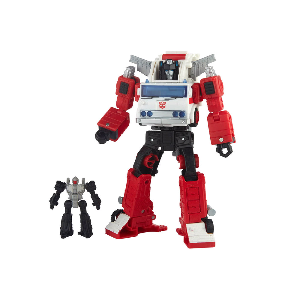 Buy Transformers Generations Selects Artfire Amp Nightstick Voyager Class Action Figure Hasbro 2021 collectible online at Uncanny Collectibles