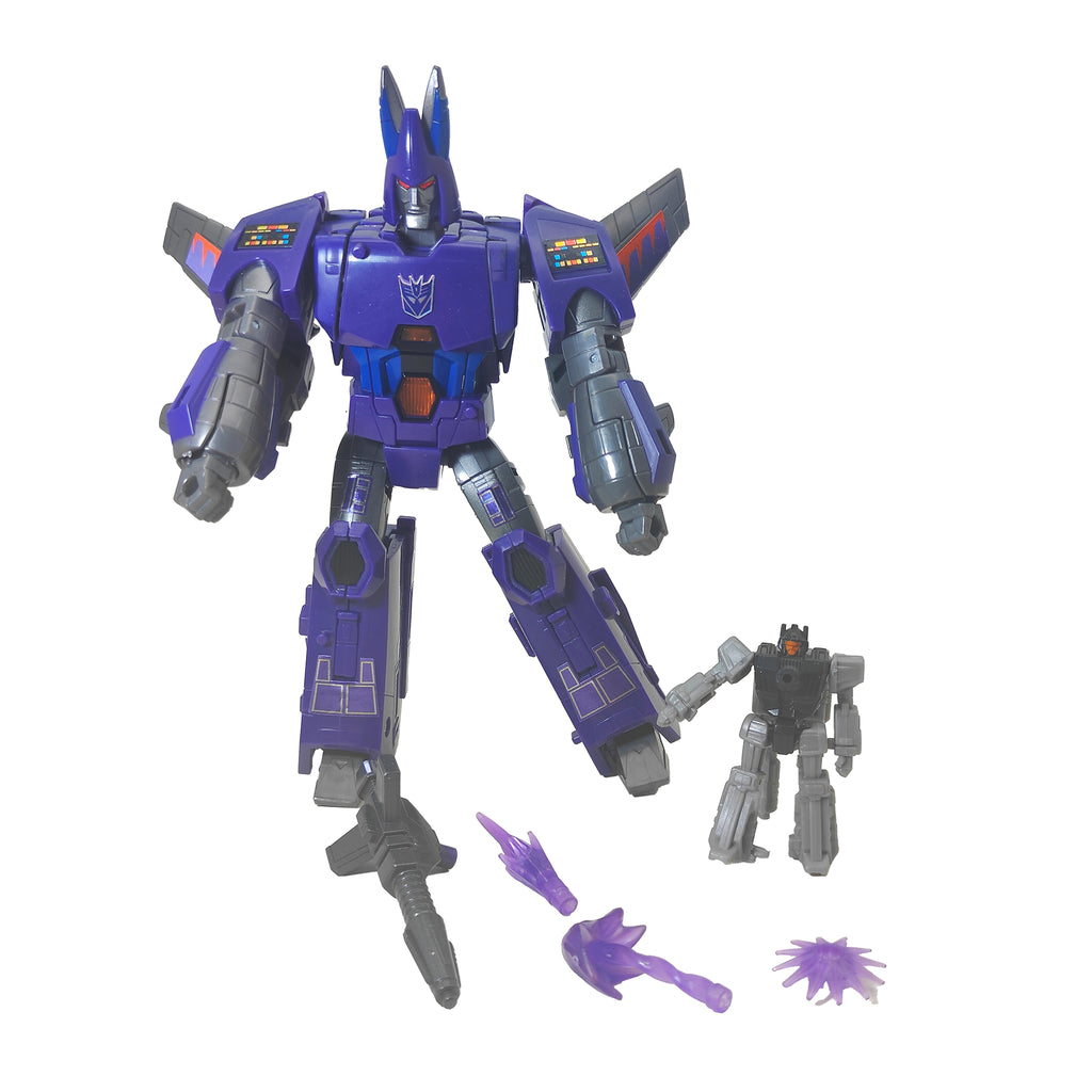 Transformers Generations Selects Legacy Cyclonus and Nightstick Voyager Class Action Figure Hasbro 2023 – Transformers, Hasbro, 18 cm, 2023, pre-owned collector piece, Uncanny Collectibles Dublin Ireland
