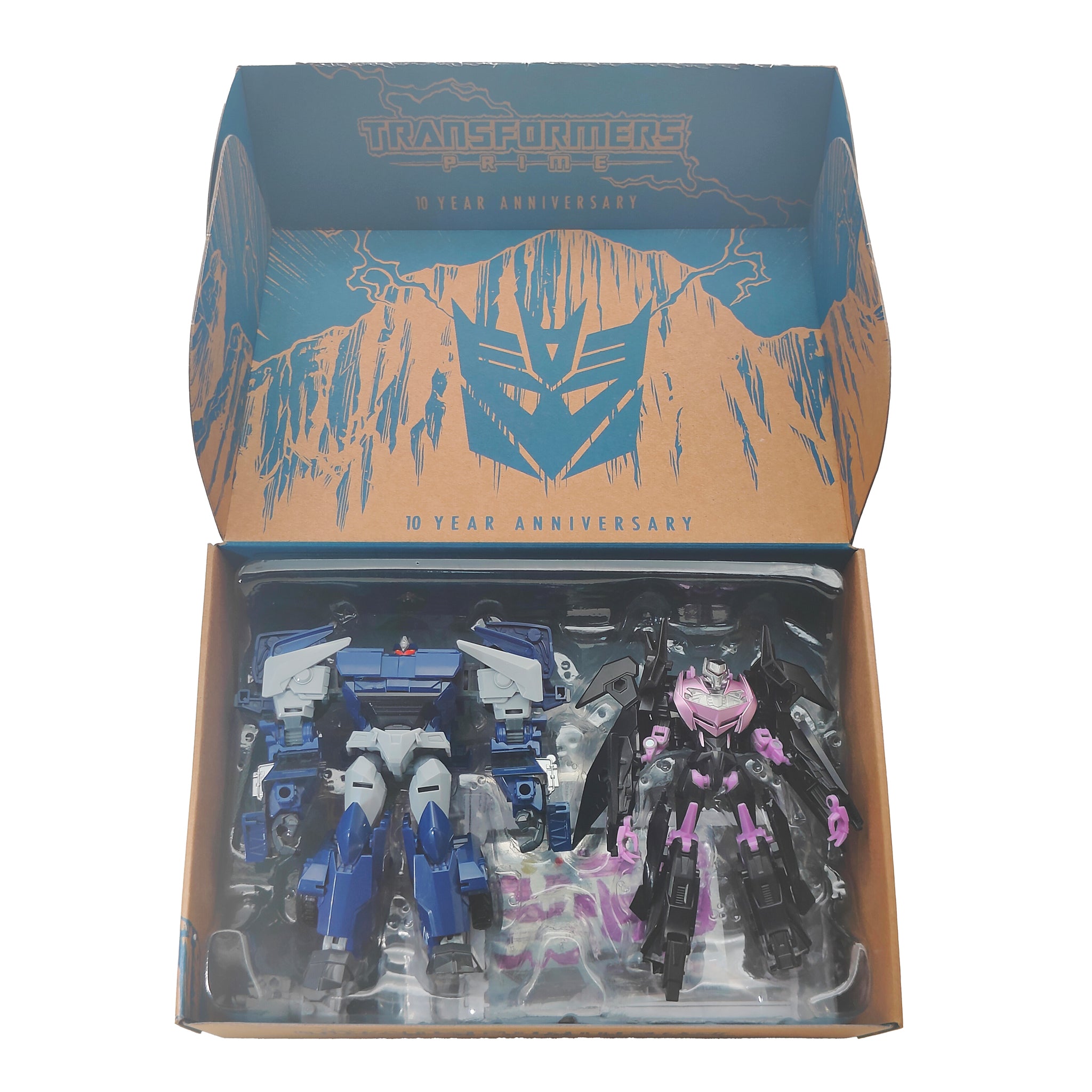 Transformers Prime War Breakdown and Jet Vehicon  10 Year Anniversary Deluxe Class Action Figures Hasbro 2022 – Transformers, Hasbro, 15 cm, 2022, pre-owned collector piece, Uncanny Collectibles Dublin Ireland