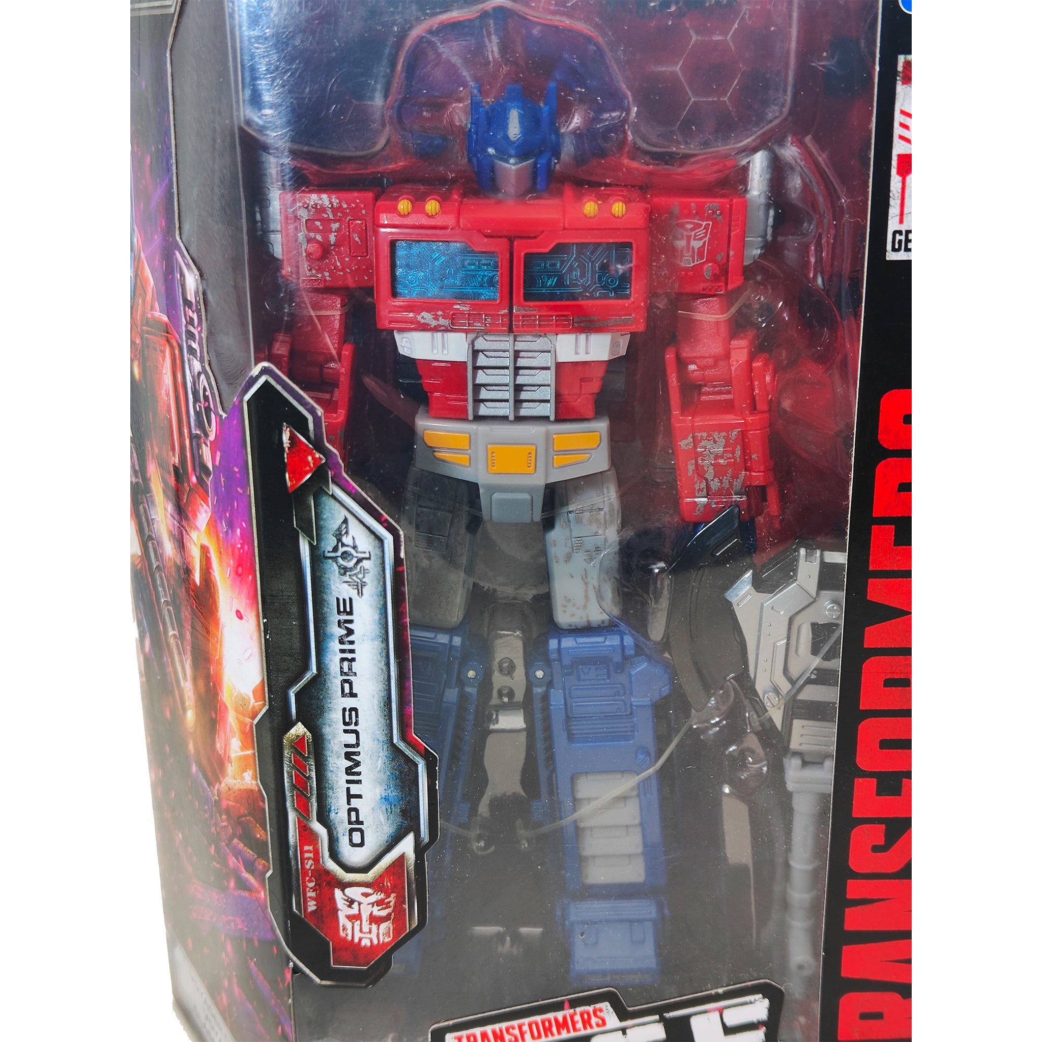 Transformers Siege War For Cybertron Optimus Prime Voyager Class – Transformers, Hasbro, 18 cm, pre-owned collector piece, Uncanny Collectibles Dublin Ireland