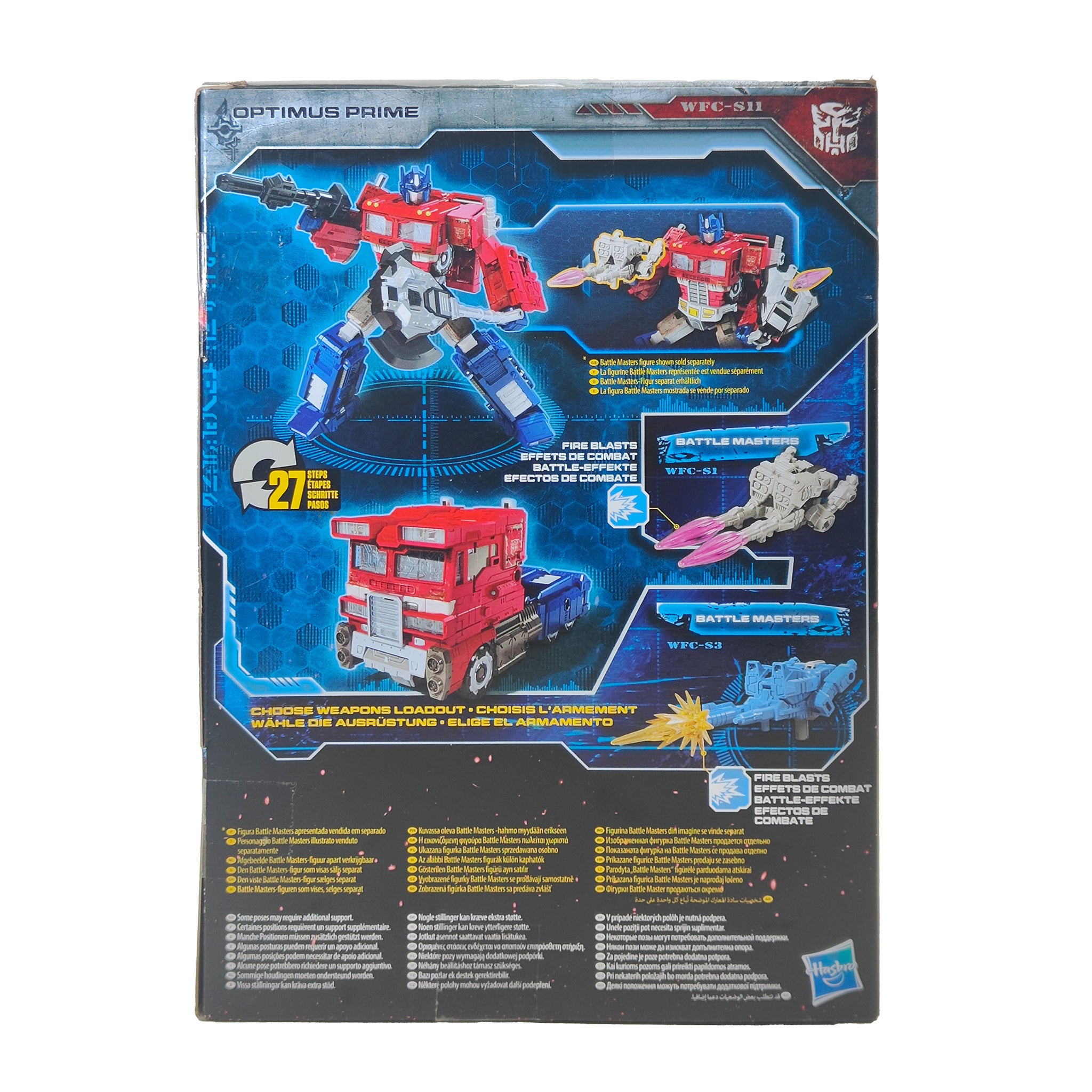 Transformers Siege War For Cybertron Optimus Prime Voyager Class – Transformers, Hasbro, 18 cm, pre-owned collector piece, Uncanny Collectibles Dublin Ireland