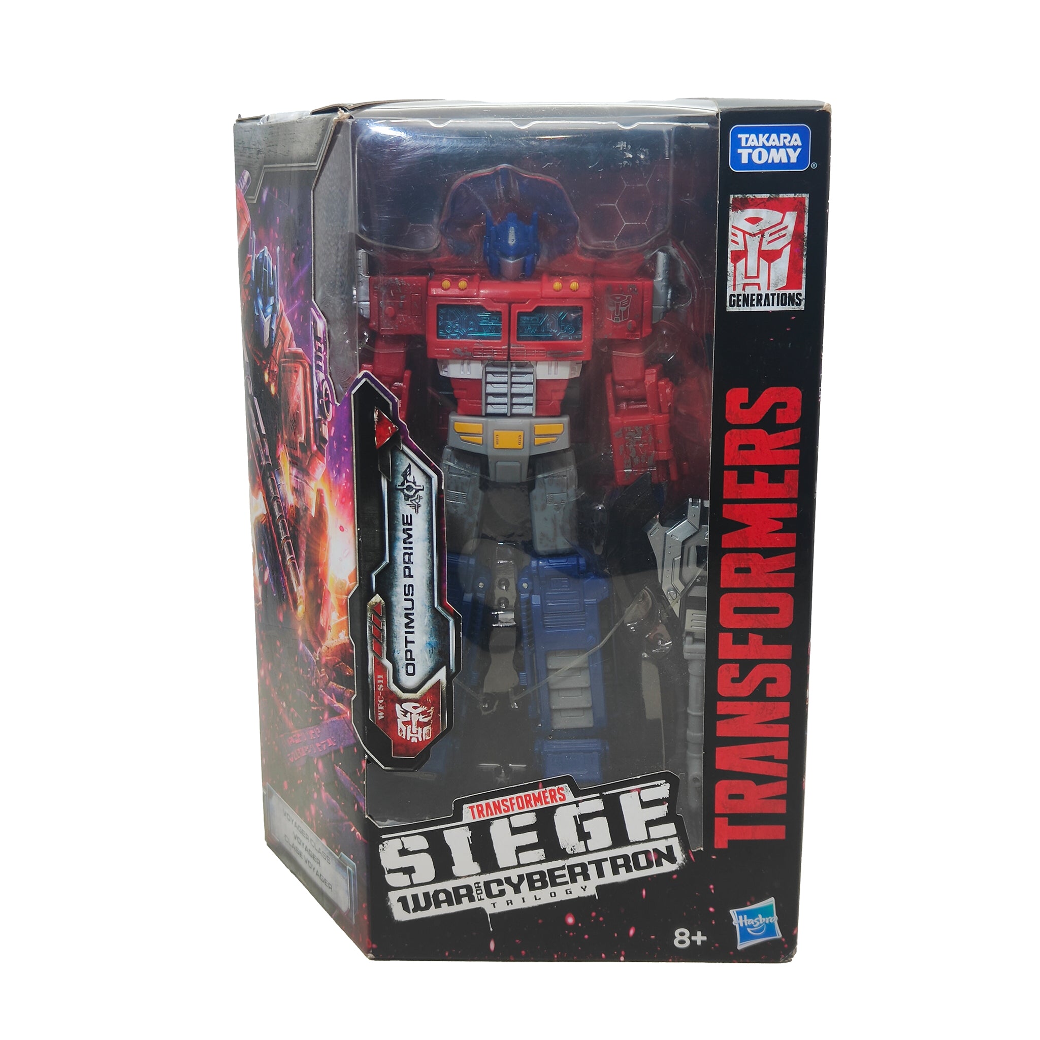 Transformers Siege War For Cybertron Optimus Prime Voyager Class – Transformers, Hasbro, 18 cm, pre-owned collector piece, Uncanny Collectibles Dublin Ireland