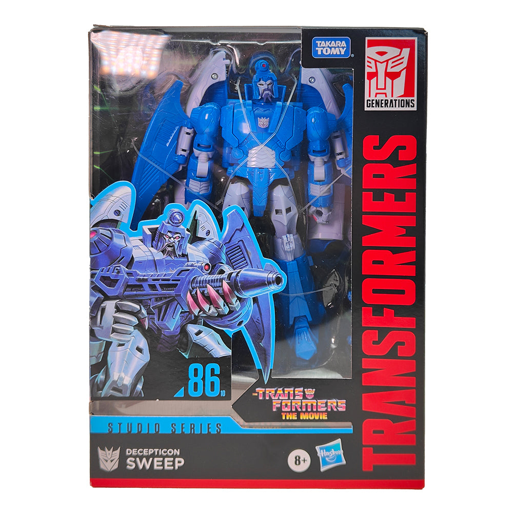 Transformers Studio Series 86-10 Sweep Voyager Class Action Figure Hasbro 2021 – Transformers, Hasbro, 16 cm, 2021, pre-owned collector piece, Uncanny Collectibles Dublin Ireland