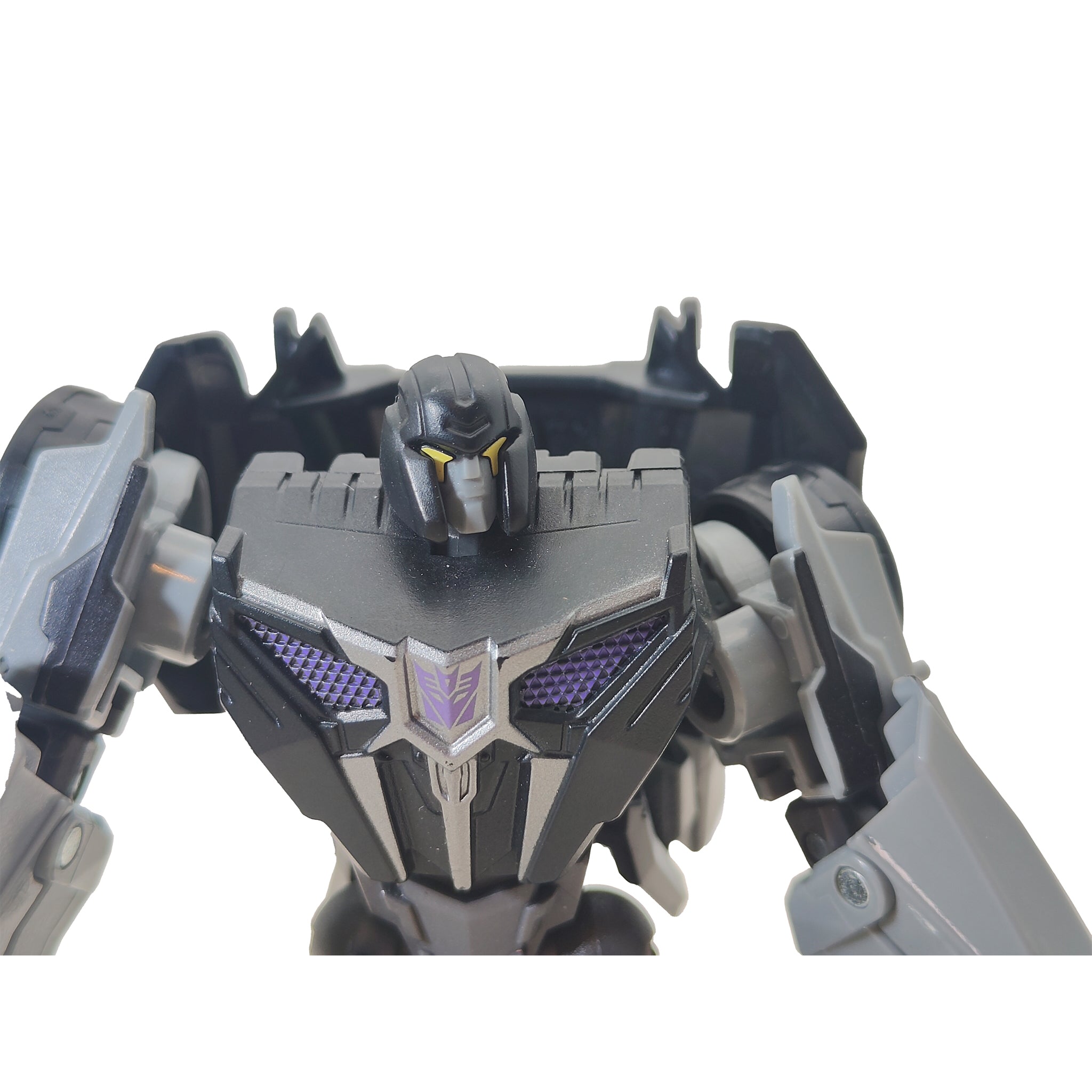 Transformers Studio Series Barricade Gamer Edition Deluxe Class – Transformers, Hasbro, 11 cm, pre-owned collector piece, Uncanny Collectibles Dublin Ireland