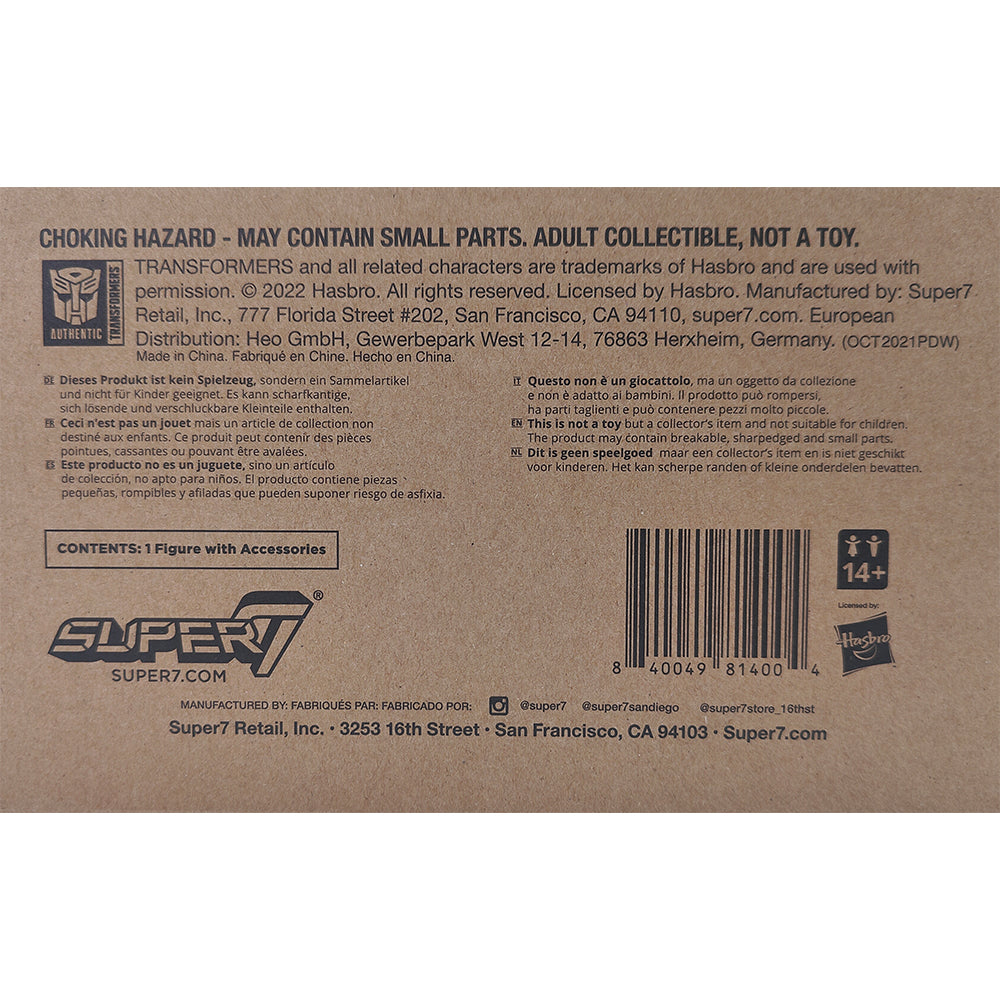 Transformers Ultimates Banzai Tron 18 cm Action Figure Super7 2022 – Transformers, Super7, 18 cm, 2022, pre-owned collector piece, Uncanny Collectibles Dublin Ireland