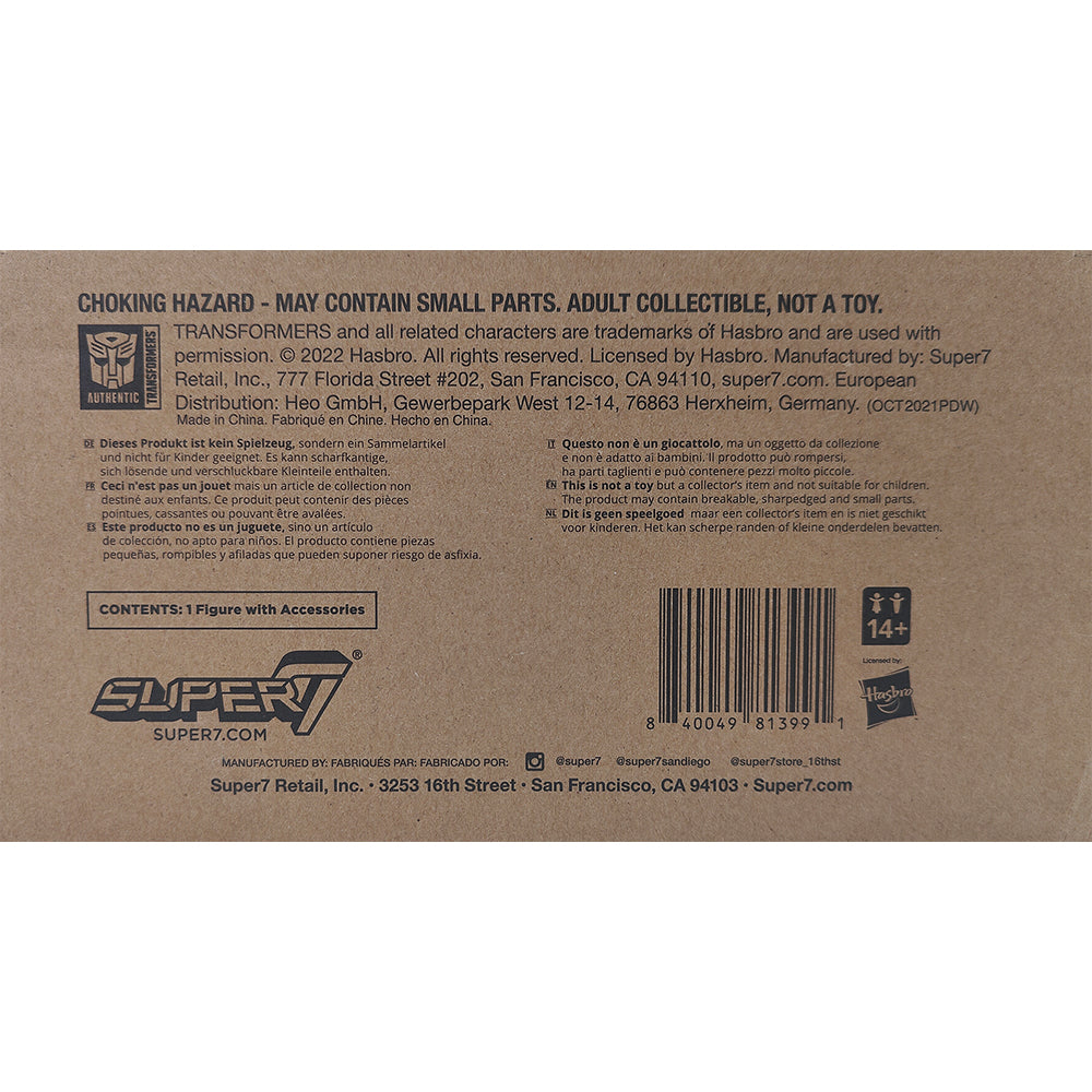 Transformers Ultimates Bombshell 18 cm Action Figure Super7 2022 – Transformers, Super7, 18 cm, 2022, pre-owned collector piece, Uncanny Collectibles Dublin Ireland