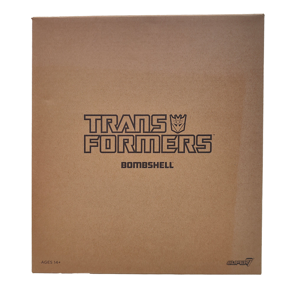 Transformers Ultimates Bombshell 18 cm Action Figure Super7 2022 – Transformers, Super7, 18 cm, 2022, pre-owned collector piece, Uncanny Collectibles Dublin Ireland