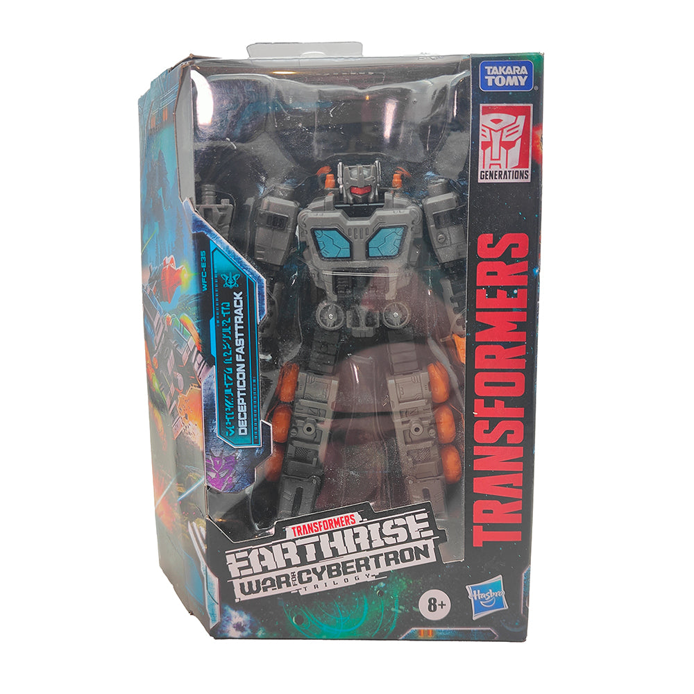 Transformers War for Cybertron Earthrise Fasttrack Deluxe Class Action Figure Hasbro 2019 – Transformers, Hasbro, 14 cm, 2019, pre-owned collector piece, Uncanny Collectibles Dublin Ireland