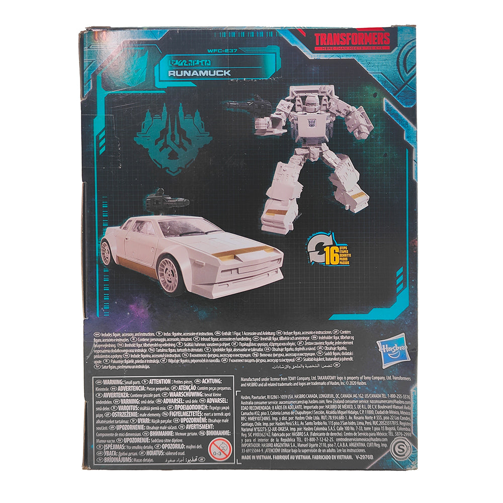 Transformers War for Cybertron Earthrise Runamuck Deluxe Class Action Figure Hasbro 2019 – Transformers, Hasbro, 14 cm, 2019, pre-owned collector piece, Uncanny Collectibles Dublin Ireland