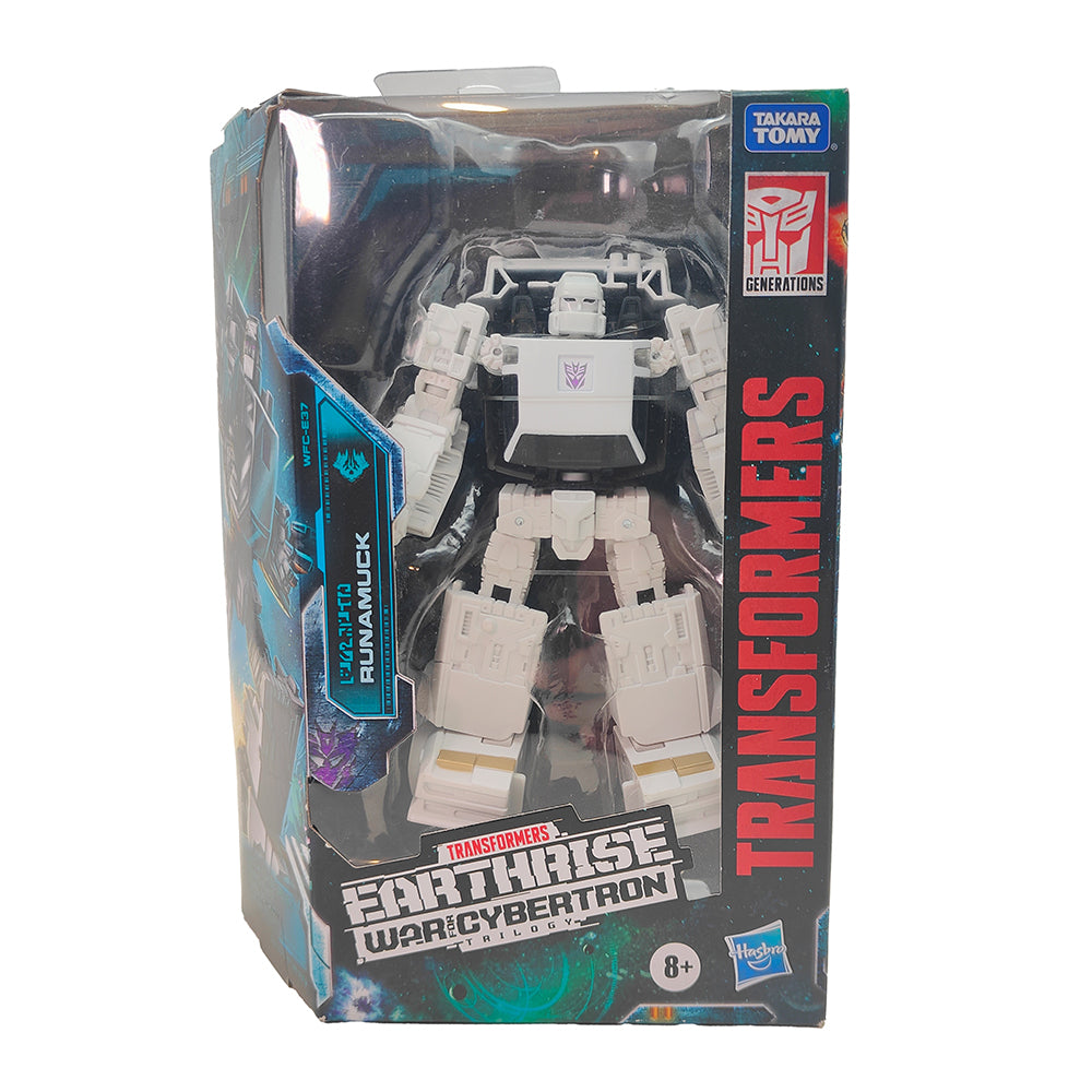 Transformers War for Cybertron Earthrise Runamuck Deluxe Class Action Figure Hasbro 2019 – Transformers, Hasbro, 14 cm, 2019, pre-owned collector piece, Uncanny Collectibles Dublin Ireland