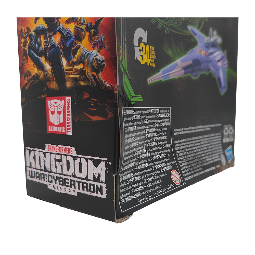 Transformers War for Cybertron Kingdom Cyclonus Voyager Class Action Figure Hasbro 2020 – Transformers, Hasbro, 18 cm, 2020, pre-owned collector piece, Uncanny Collectibles Dublin Ireland
