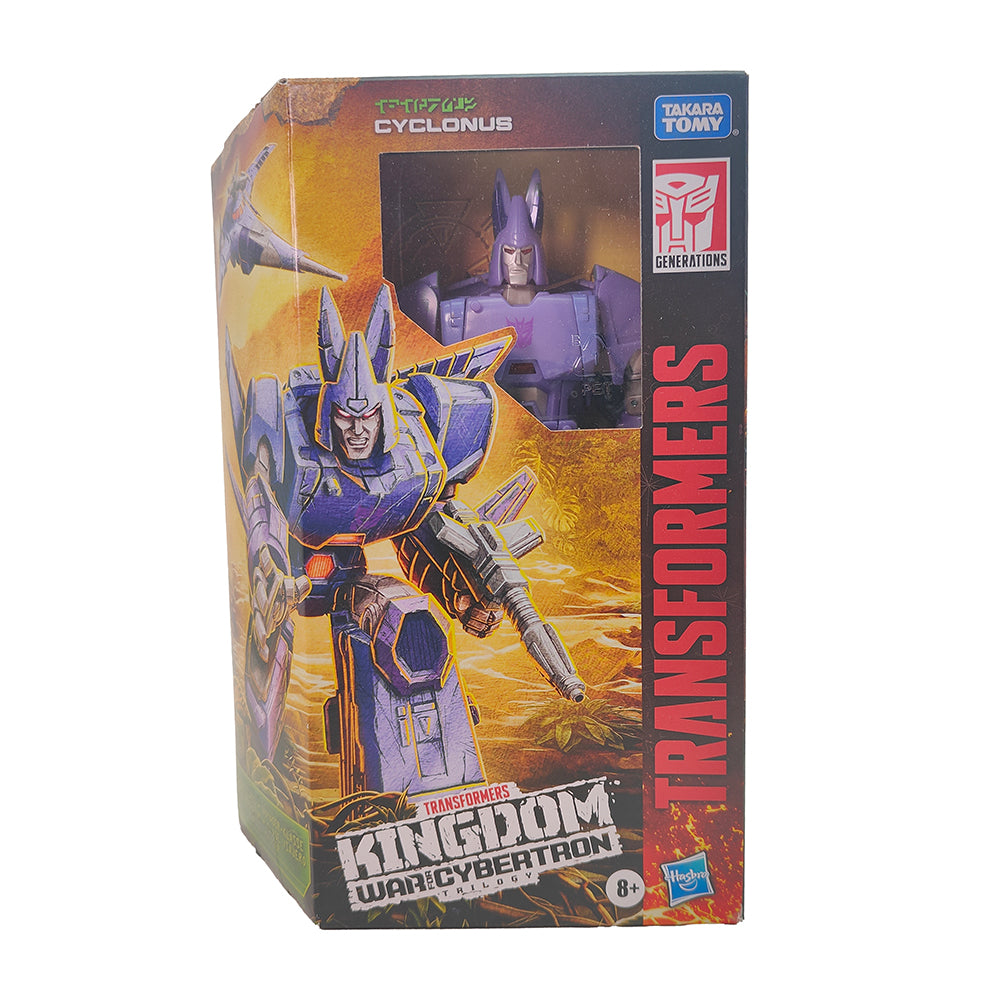 Transformers War for Cybertron Kingdom Cyclonus Voyager Class Action Figure Hasbro 2020 – Transformers, Hasbro, 18 cm, 2020, pre-owned collector piece, Uncanny Collectibles Dublin Ireland