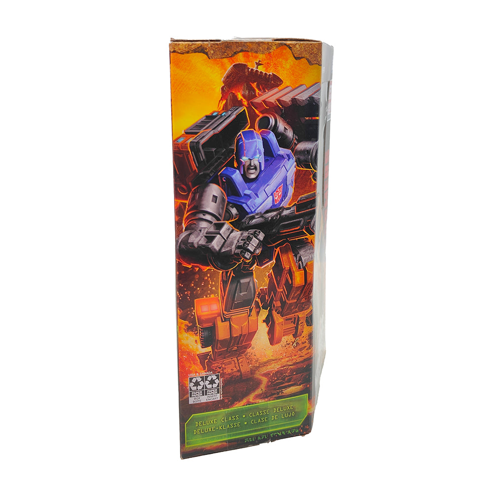 Transformers War for Cybertron Kingdom Huffer Deluxe  Class Action Figure Hasbro 2020 – Transformers, Hasbro, 14 cm, 2020, pre-owned collector piece, Uncanny Collectibles Dublin Ireland