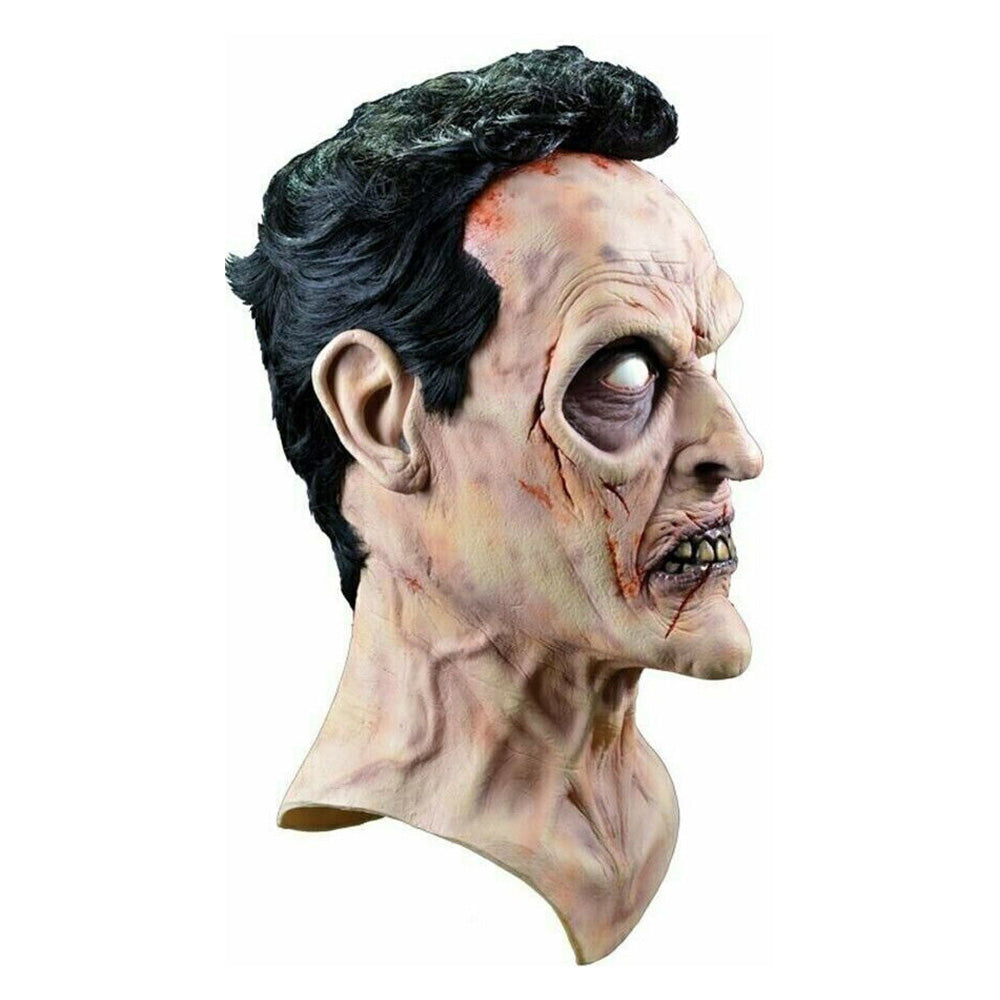 Evil Dead 2 Evil Ash Trick or Treat Studios Full Head Latex Mask – Evil Dead, Trick or Treat Studios, 35 cm, 2024, brand new collector item, Uncanny Collectibles Dublin Ireland