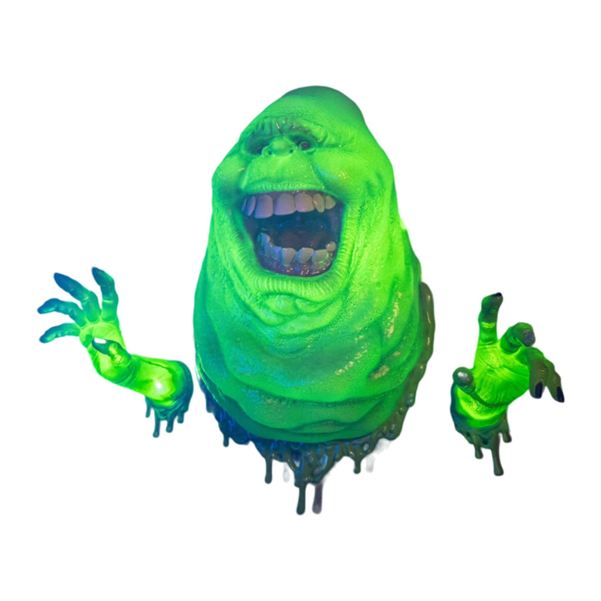 Trick or Treat Studios Ghostbusters Slimer Glowing Wallbreaker Wall Sculpture