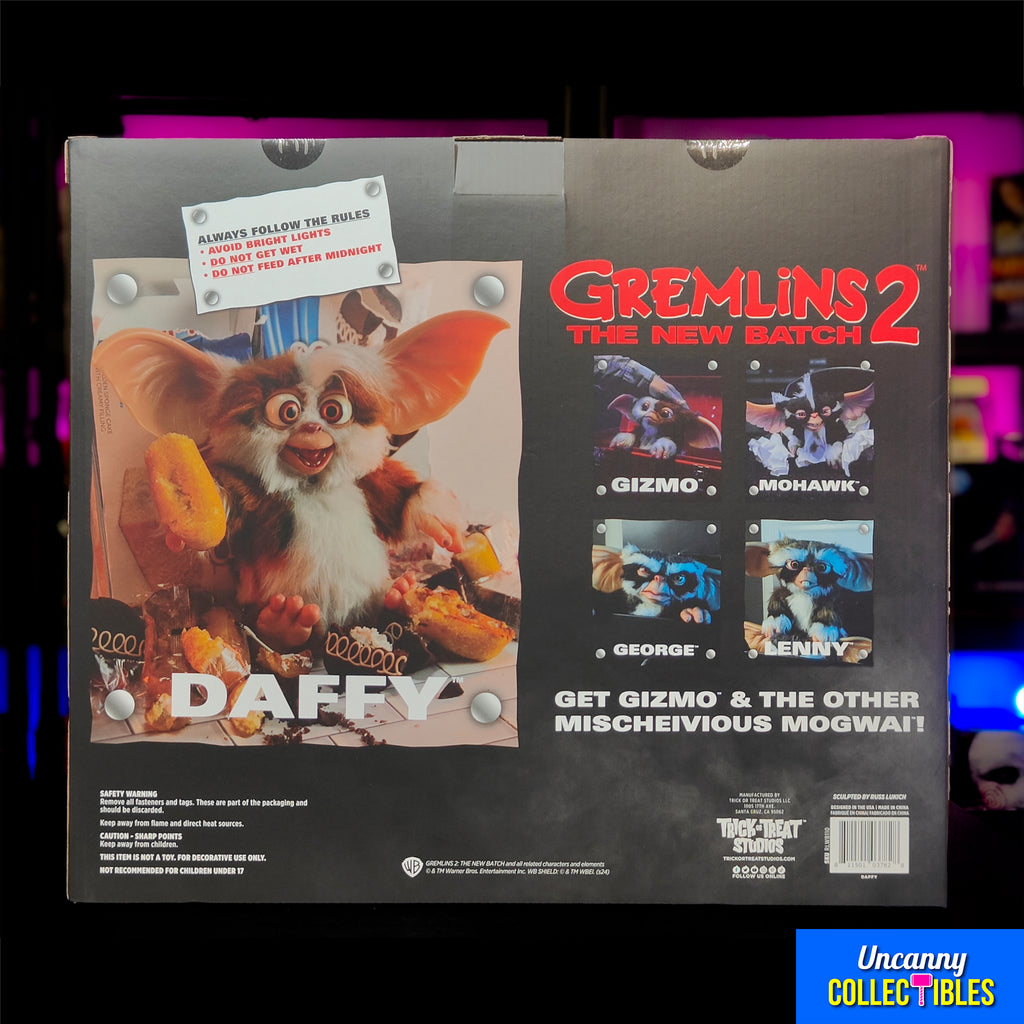 Trick or Treat Studios Gremlins 2 Daffy Mogwai 1:1 Scale Prop Replica – Gremlins, Trick or Treat Studios, 25 cm, 2024, brand new collector item, Uncanny Collectibles Dublin Ireland