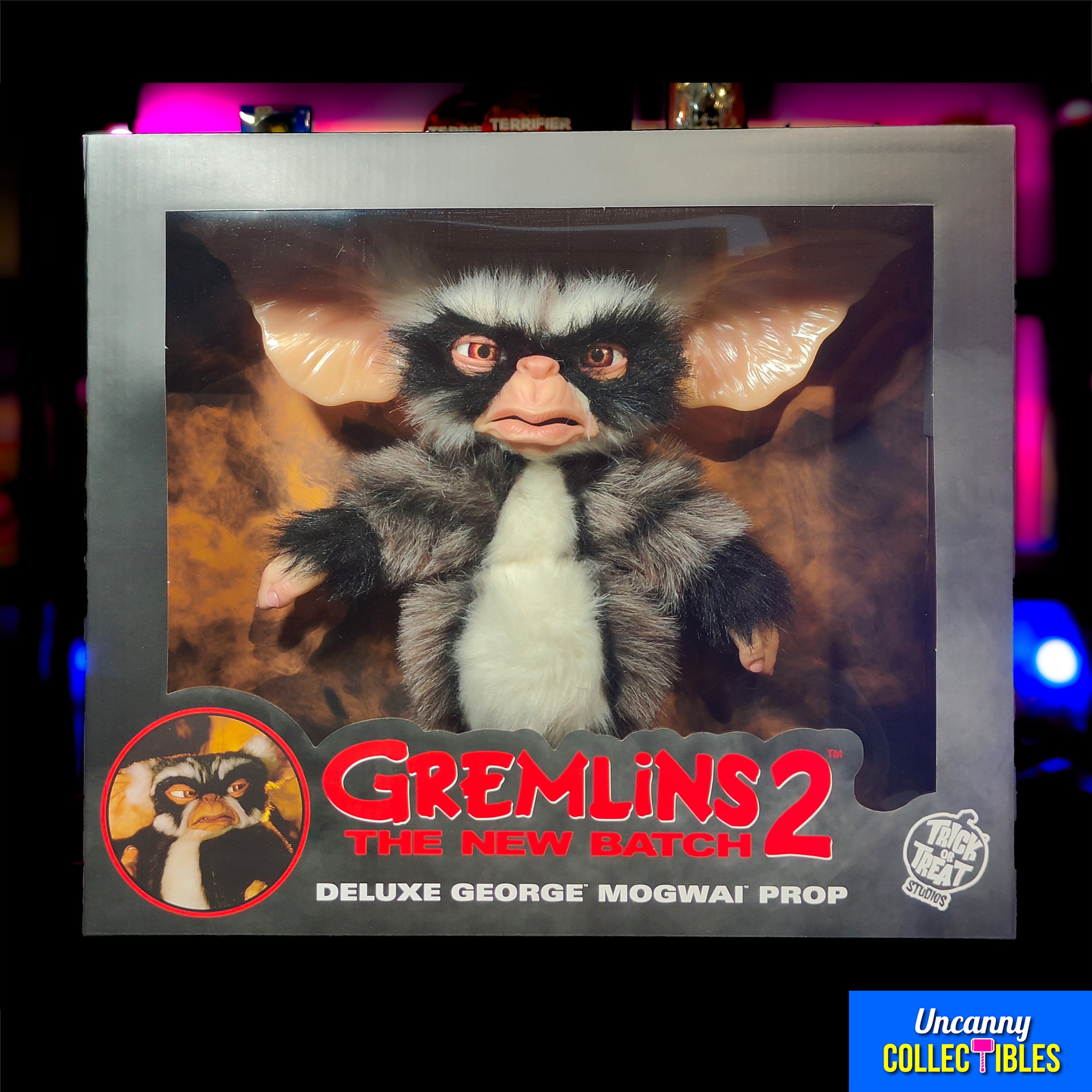 Trick or Treat Studios Gremlins 2 George Mogwai 1:1 Scale Prop Replica – Gremlins, Trick or Treat Studios, 25 cm, 2024, brand new collector item, Uncanny Collectibles Dublin Ireland
