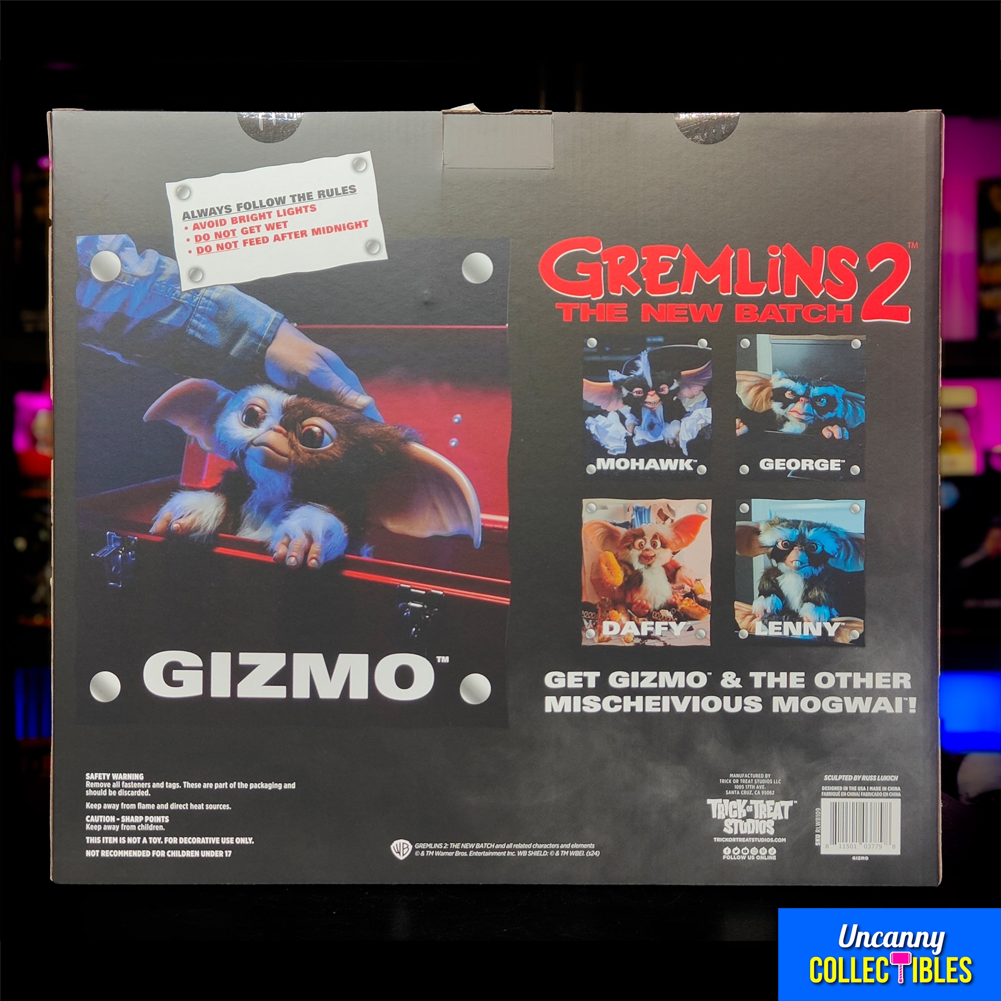 Trick or Treat Studios Gremlins 2 Gizmo Mogwai 1:1 Scale Prop Replica