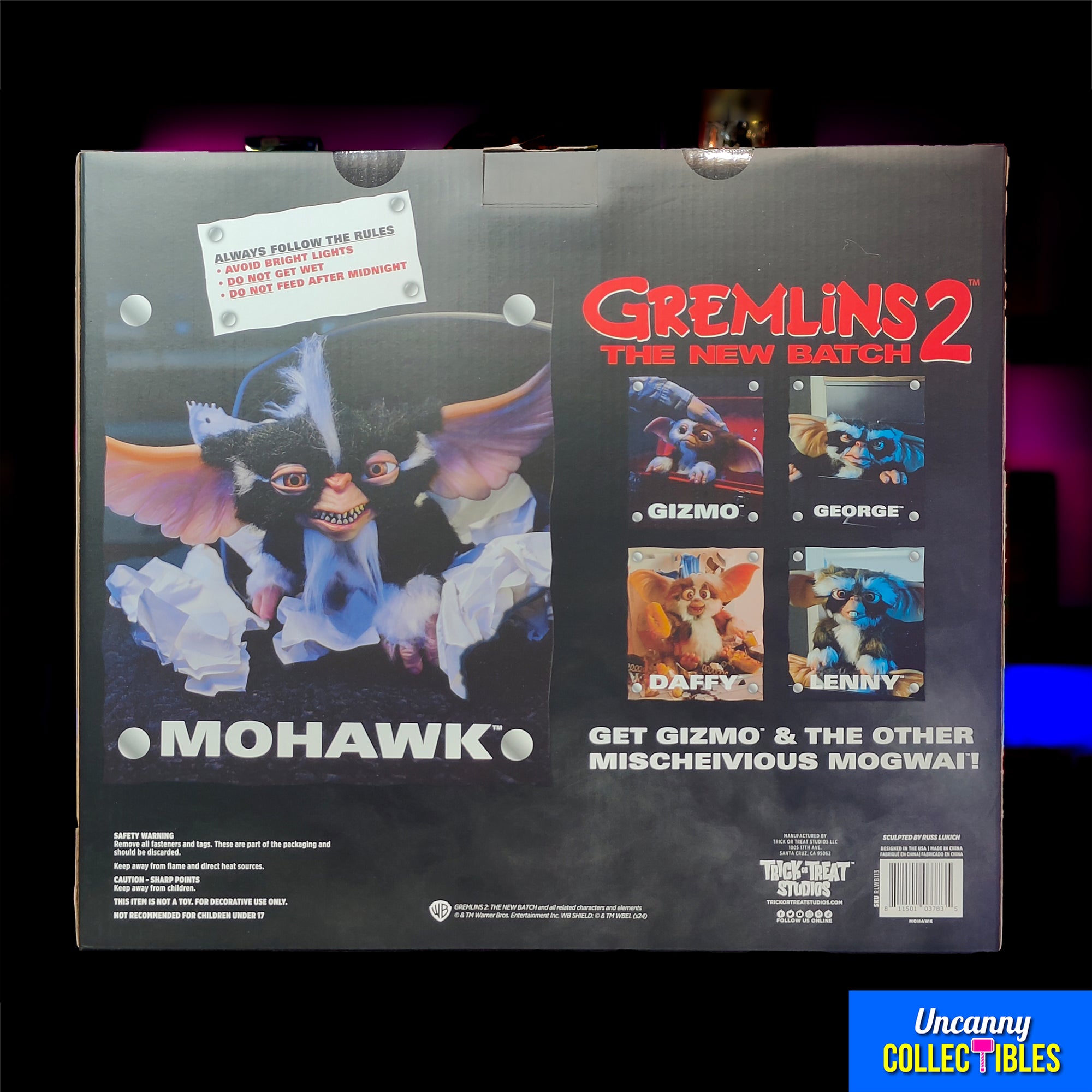 Trick or Treat Studios Gremlins 2 Mohawk Mogwai 1:1 Scale Prop Replica