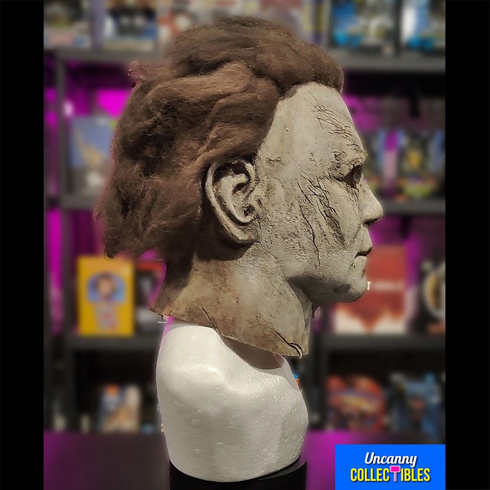 Halloween 2018 Michael Myers Trick or Treat Studios Full Head Latex Mask With Custom Paint Rehaul – Halloween, Trick or Treat Studios, 35 cm, 2024, brand new collector item, Uncanny Collectibles Dublin Ireland