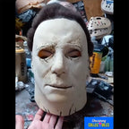 Halloween 2018 Michael Myers Trick or Treat Studios Full Head Latex Mask With Custom Paint Rehaul – Halloween, Trick or Treat Studios, 35 cm, 2024, brand new collector item, Uncanny Collectibles Dublin Ireland