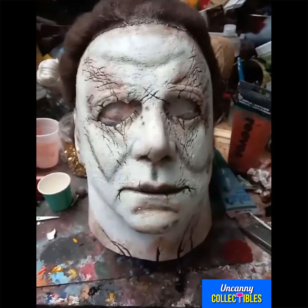 Halloween 2018 Michael Myers Trick or Treat Studios Full Head Latex Mask With Custom Paint Rehaul