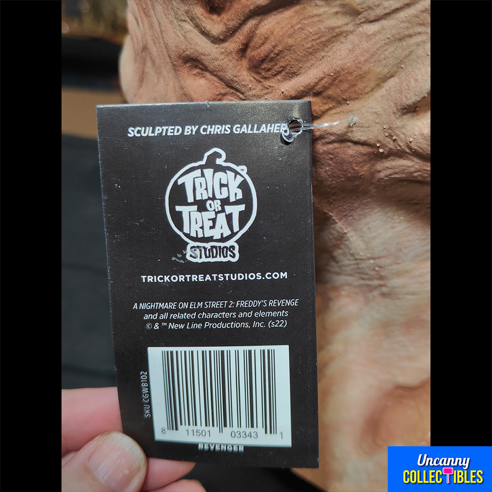 Trick or Treat Studios Nightmare on Elm Street 2 Deluxe Freddy Krueger Mask – Nightmare on Elm Street, Trick or Treat Studios, 35 cm, 2024, brand new collector item, Uncanny Collectibles Dublin Ireland