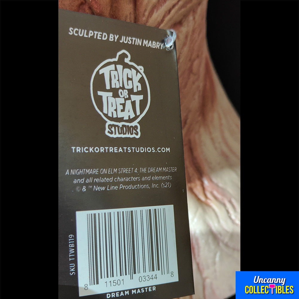 Trick or Treat Studios Nightmare on Elm Street 4 Deluxe Freddy Krueger Mask – Nightmare on Elm Street, Trick or Treat Studios, 35 cm, 2022, brand new collector item, Uncanny Collectibles Dublin Ireland
