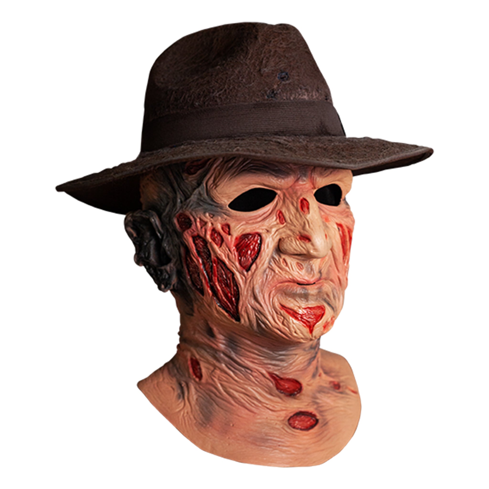 Trick or Treat Studios Nightmare on Elm Street Deluxe Freddy Krueger Mask With Hat