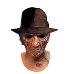 Trick or Treat Studios Nightmare on Elm Street Deluxe Freddy Krueger Mask With Hat