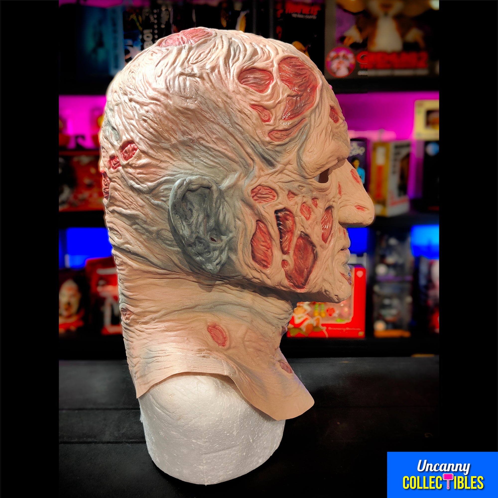 Trick or Treat Studios Nightmare on Elm Street Freddy Krueger Mask – Nightmare on Elm Street, Trick or Treat Studios, 35 cm, 2022, brand new collector item, Uncanny Collectibles Dublin Ireland