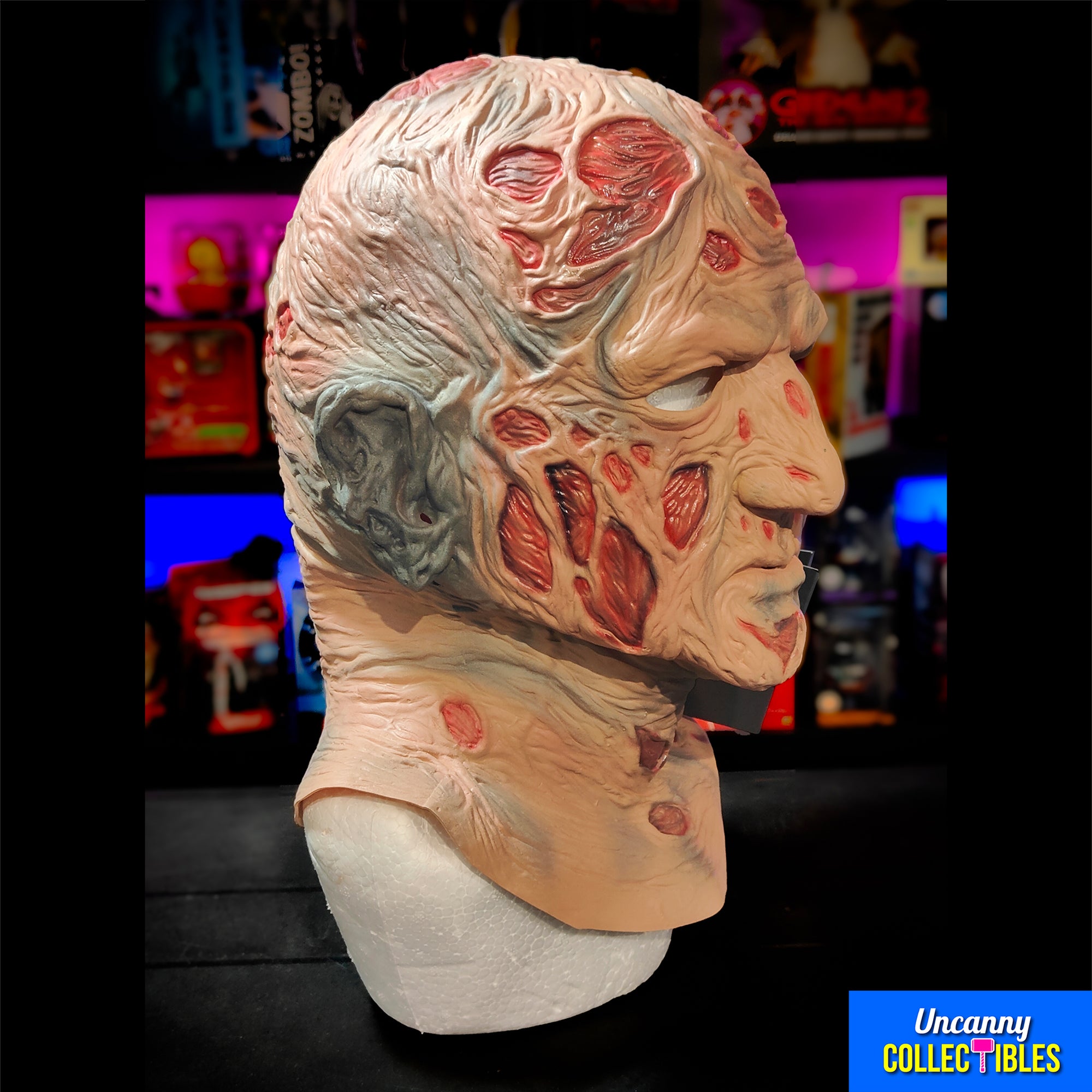 Trick or Treat Studios Nightmare on Elm Street Freddy Krueger Mask – Nightmare on Elm Street, Trick or Treat Studios, 35 cm, 2022, brand new collector item, Uncanny Collectibles Dublin Ireland