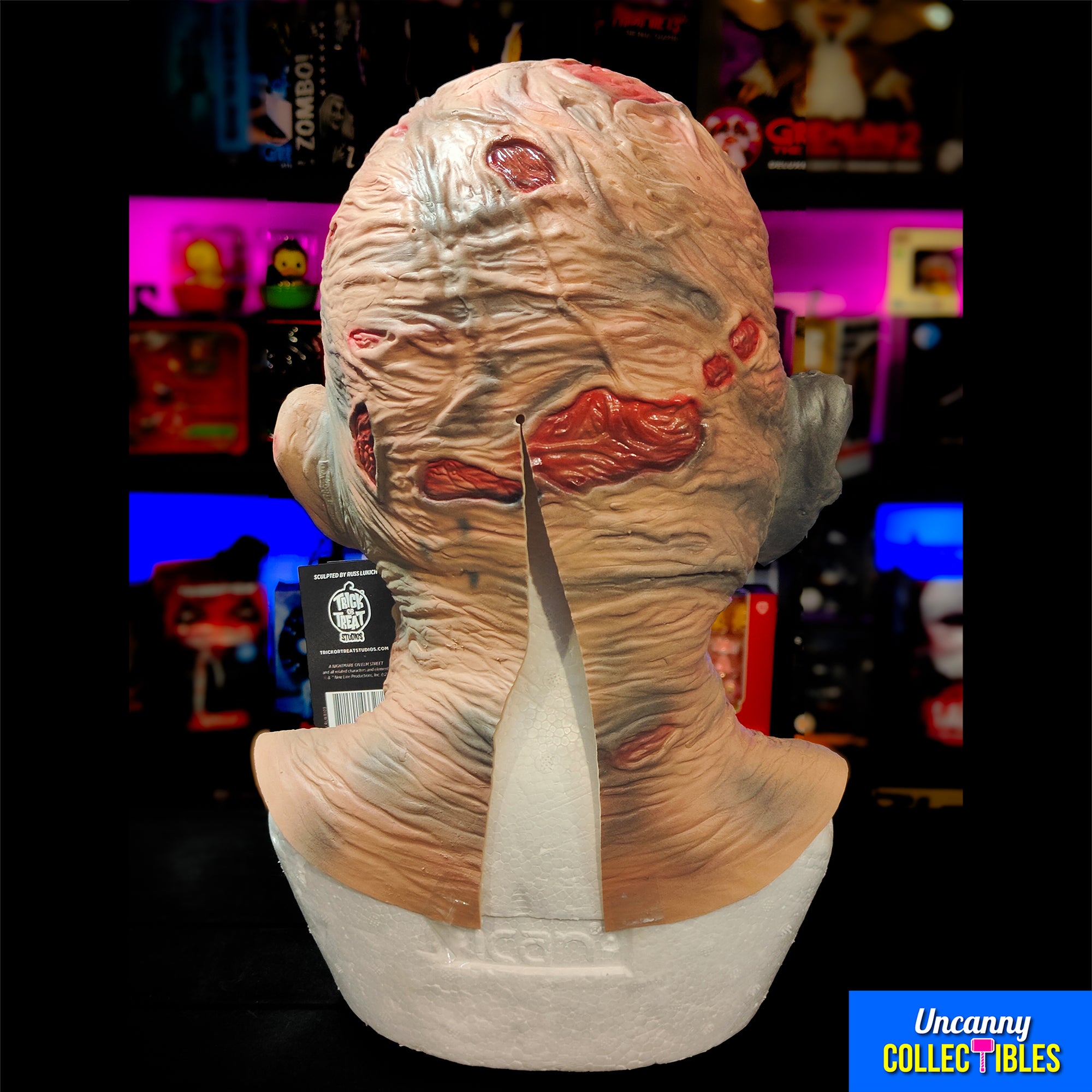 Trick or Treat Studios Nightmare on Elm Street Freddy Krueger Mask – Nightmare on Elm Street, Trick or Treat Studios, 35 cm, 2022, brand new collector item, Uncanny Collectibles Dublin Ireland