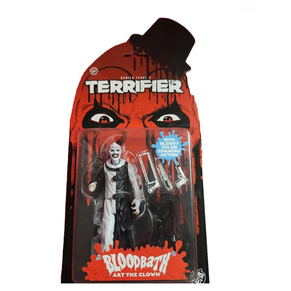 Buy Terrifier Blood Bath Art The Clown Trick Or Treat Studios 13 Cm Action Figure collectible online at Uncanny Collectibles
