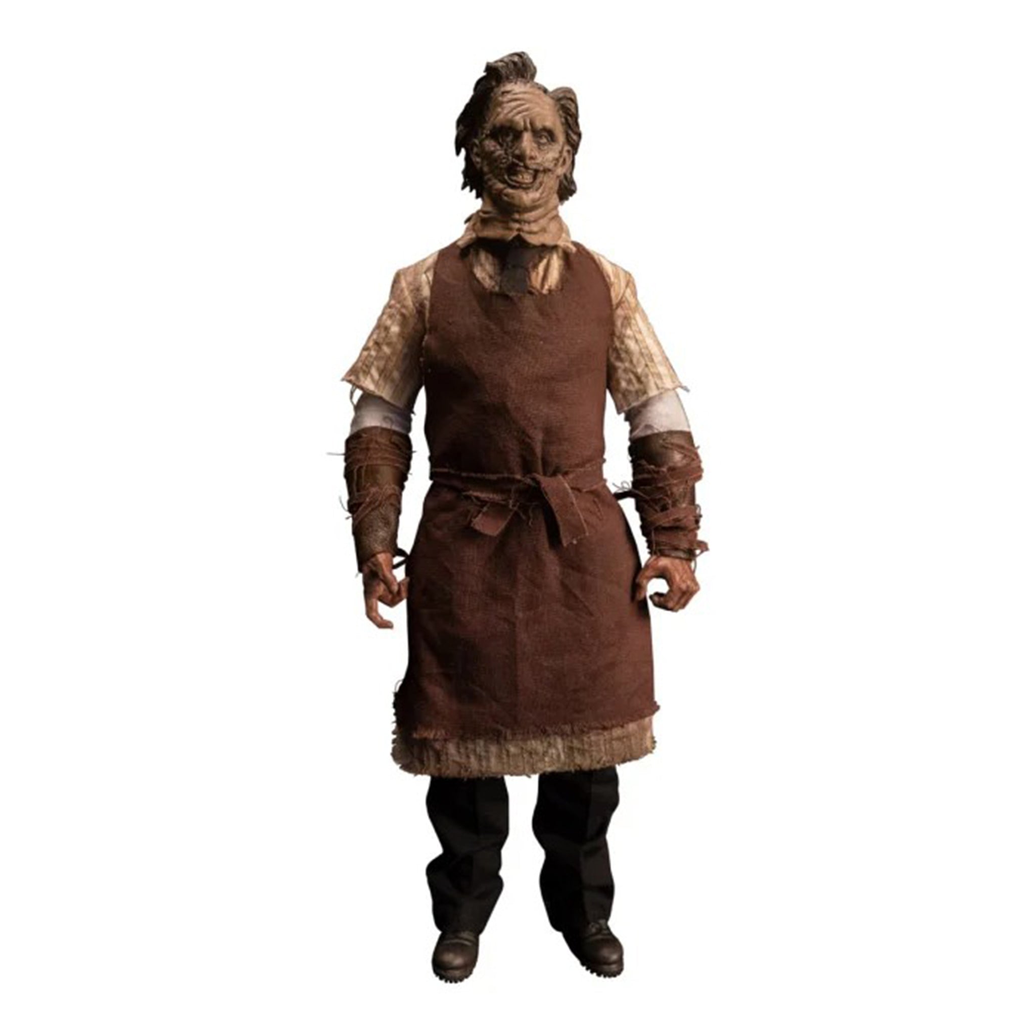 Trick or Treat Studios Texas Chainsaw Massacre 2003 Leatherface 1:6 Scale Action Figure, 33cm, Custom fabric clothing, new